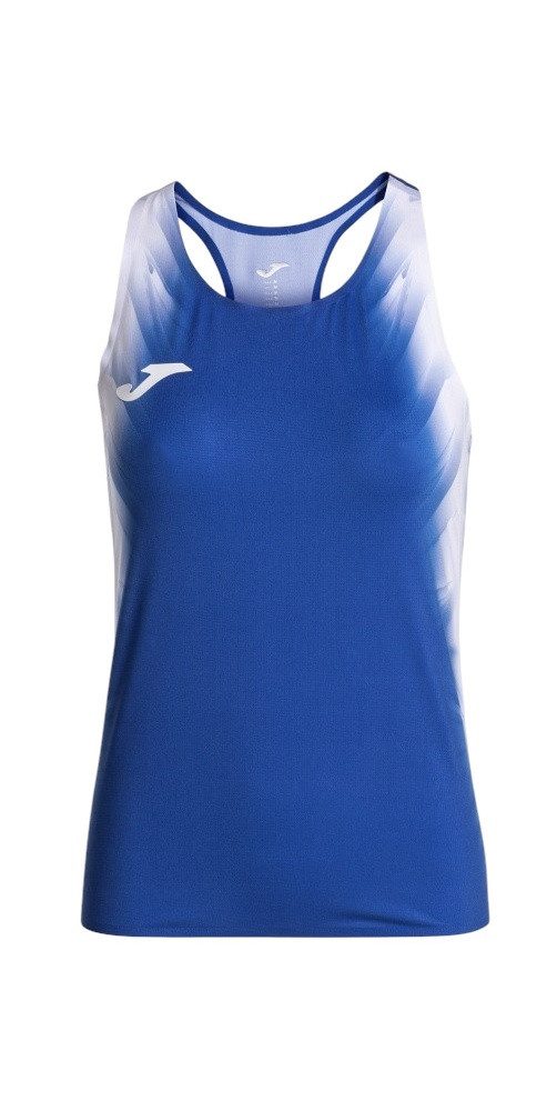 Joma Tanktop Lauf-Tank Top Elite XI (ärmellos) royalblau/weiss Damen