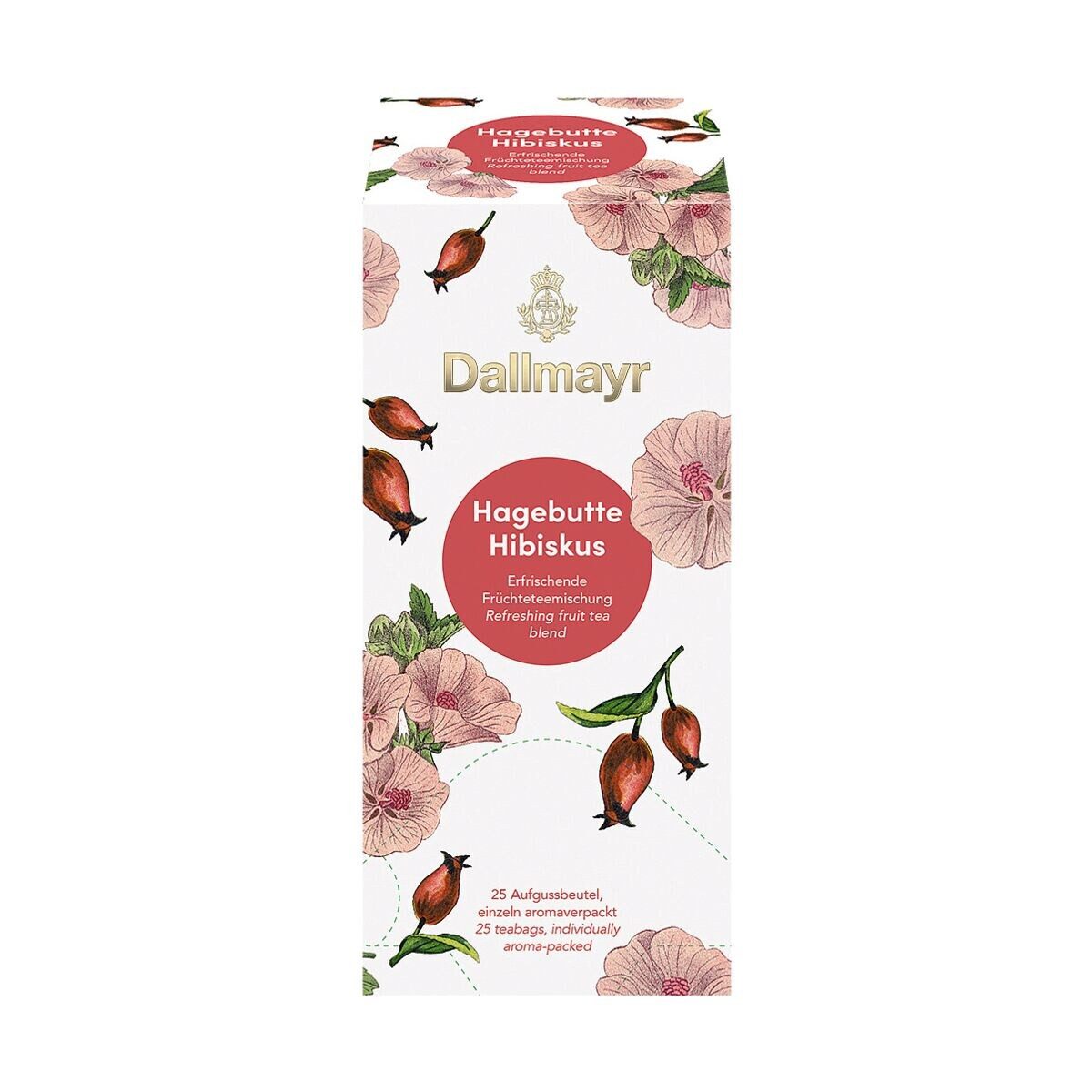 DALLMAYR Tee Hagebutte Hibiskus, intensiv-fruchtig