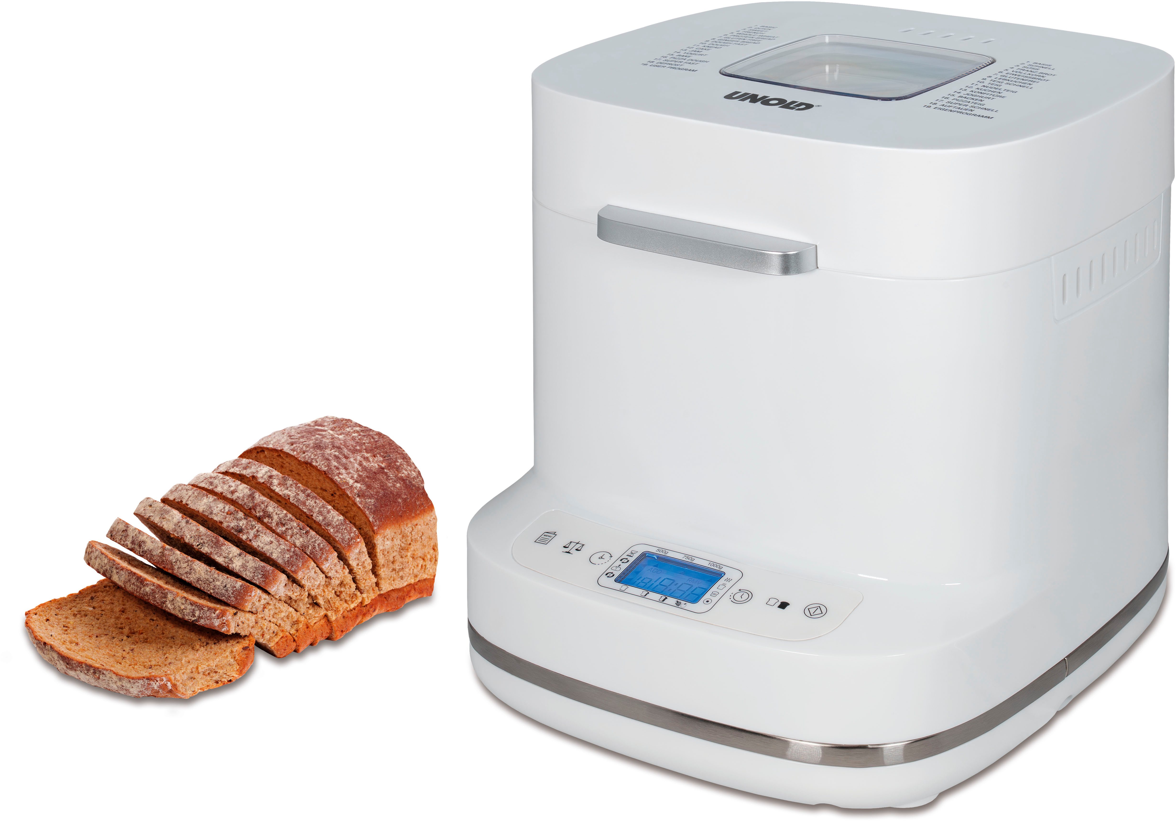 Unold Brotbackautomat Backmeister Bernd, 19 Programme, 550 W