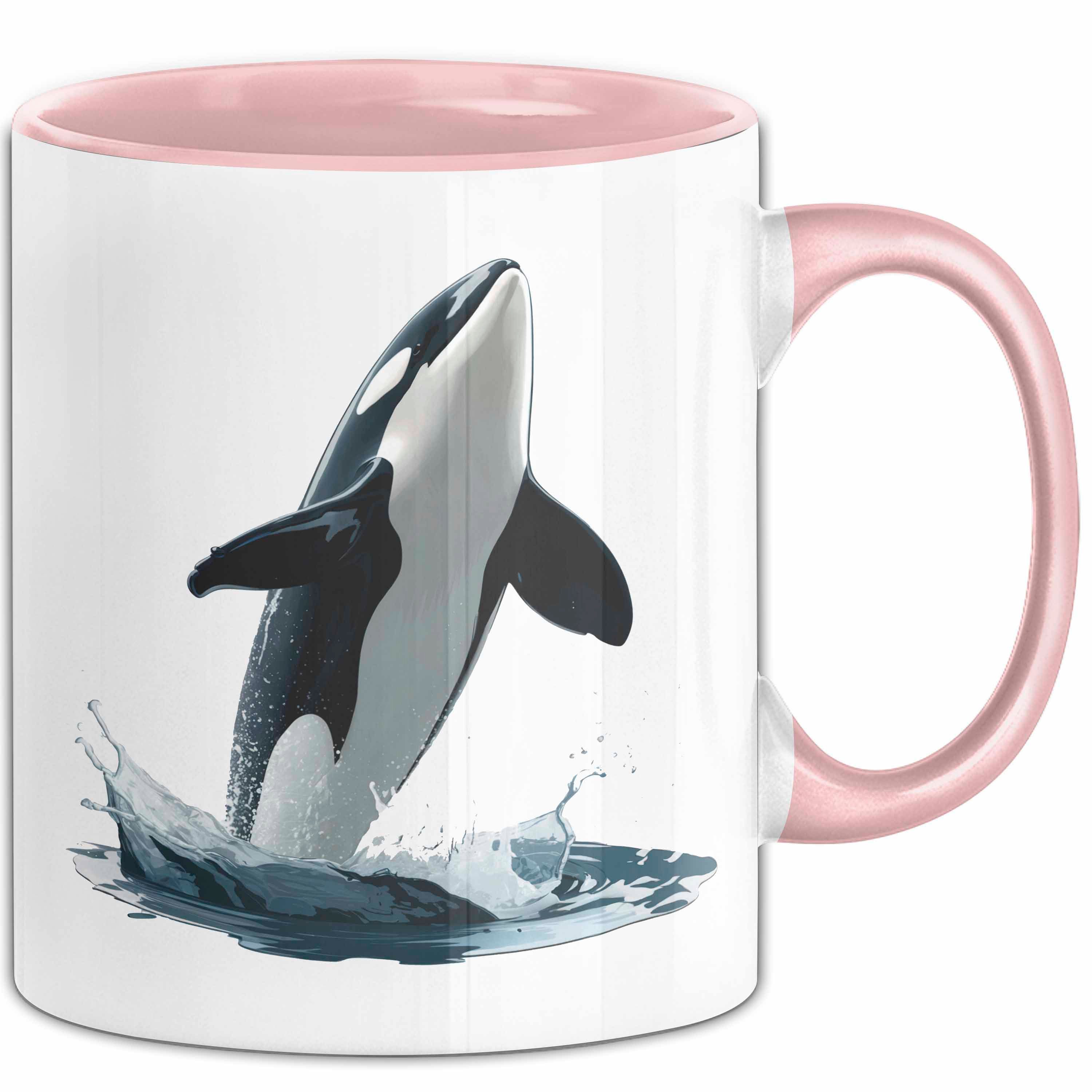 Tasse Wal Tier Tasse Geschenk Lustige Geschenkidee Spruch