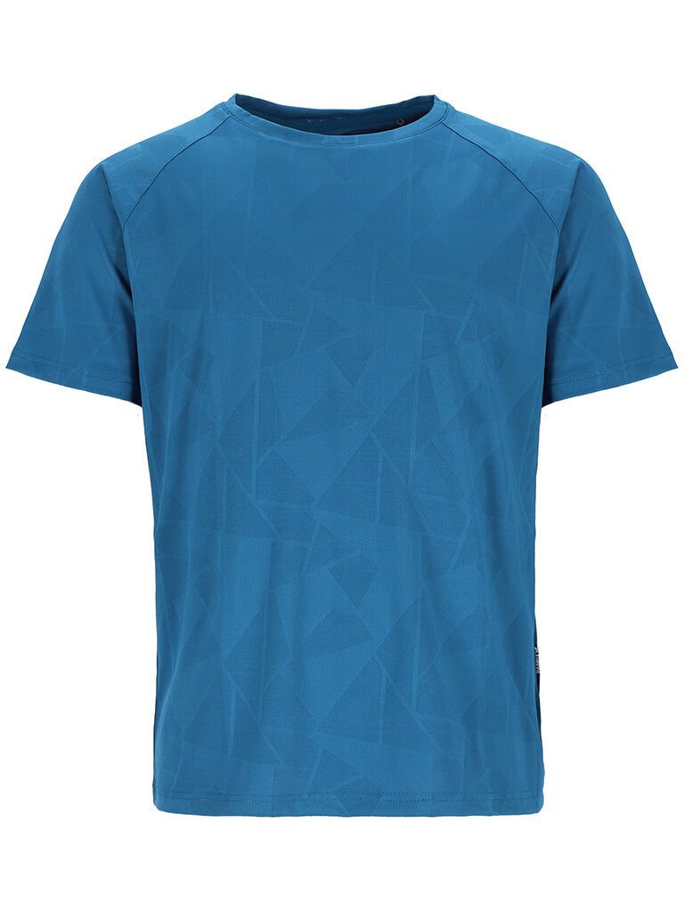 Baumfuchs T-Shirt 11329 Herren Funktions-T-Shirt Funktionsshirt mit Dreieck-Allover-Muster