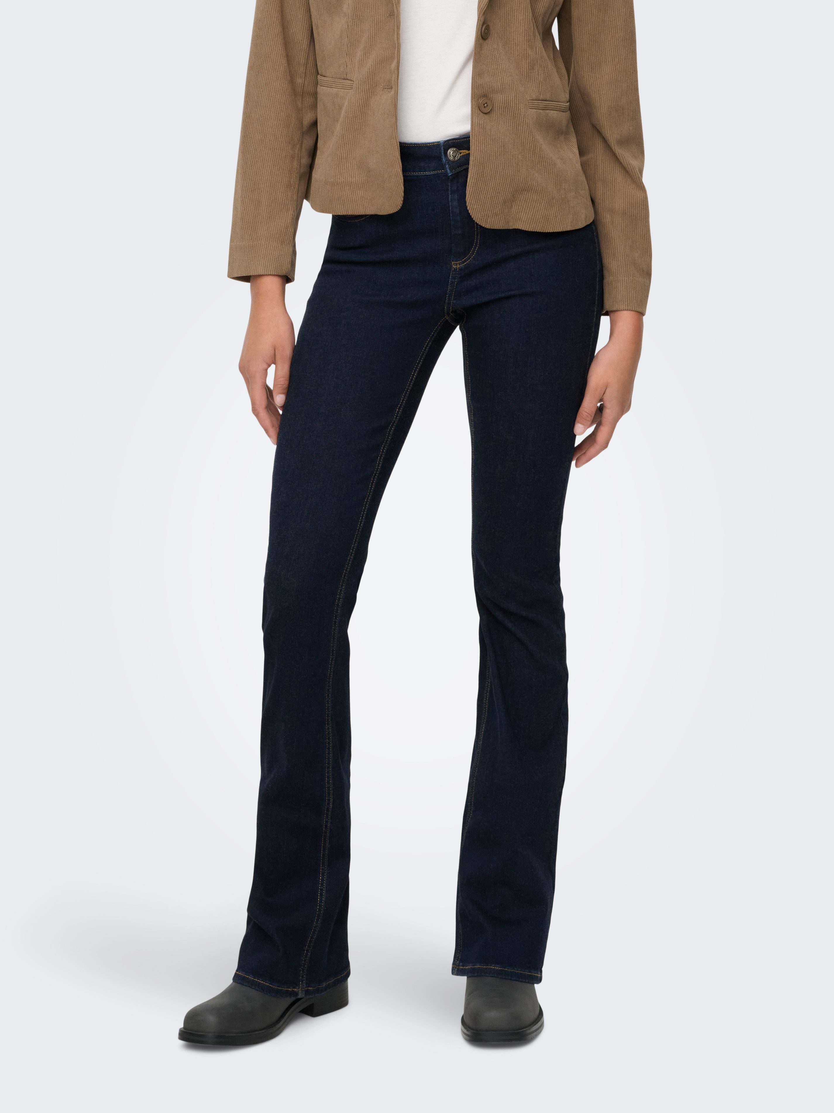 ONLY Bootcut-Jeans ONLBLUSH MID WAIST FLARED günstig online kaufen