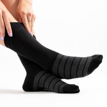 OCCULTO Basicsocken Damen Farbige Socken 10er Pack (Modell: Laura) (10-Paar)