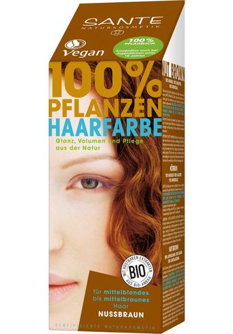 SANTE Haarfarbe »Pflanzenhaarfarbe nussbraun...