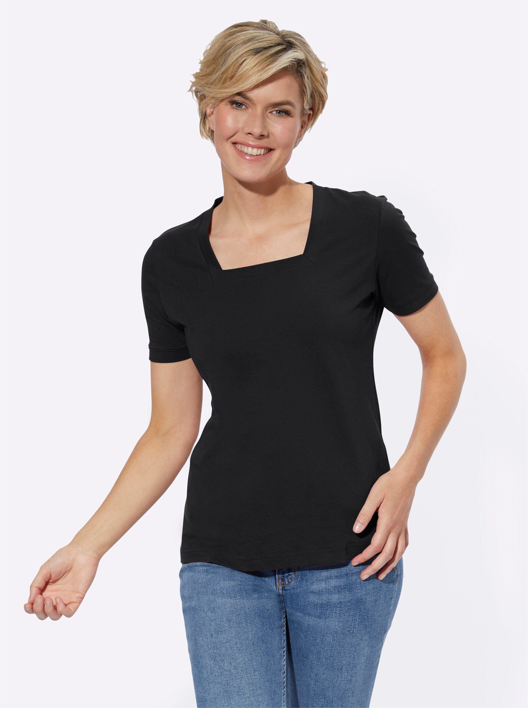 WEIDEN WITT T-Shirt schwarz