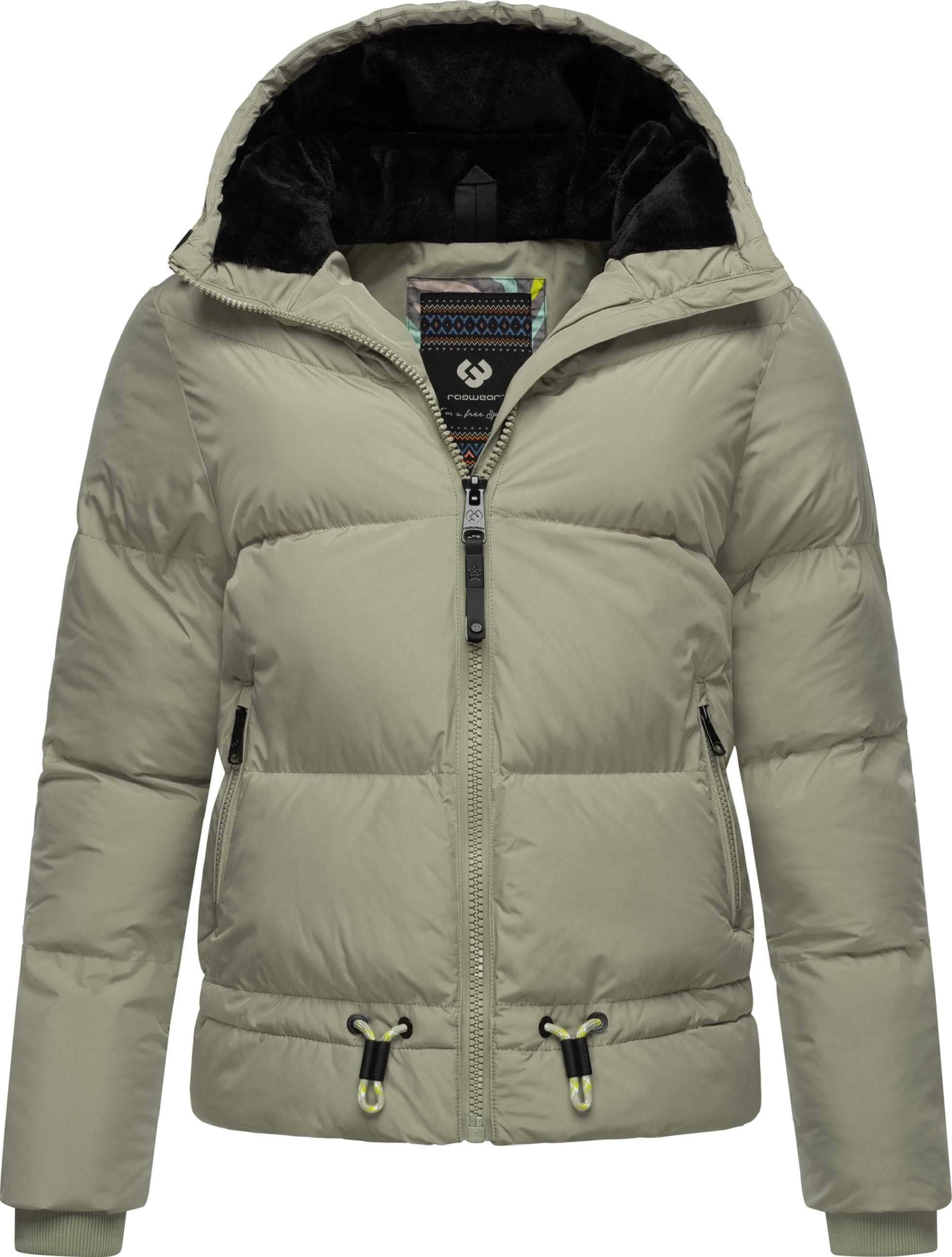 Ragwear Winterjacke Briony Wasserdichte Damen Winterjacke mit Kapuze