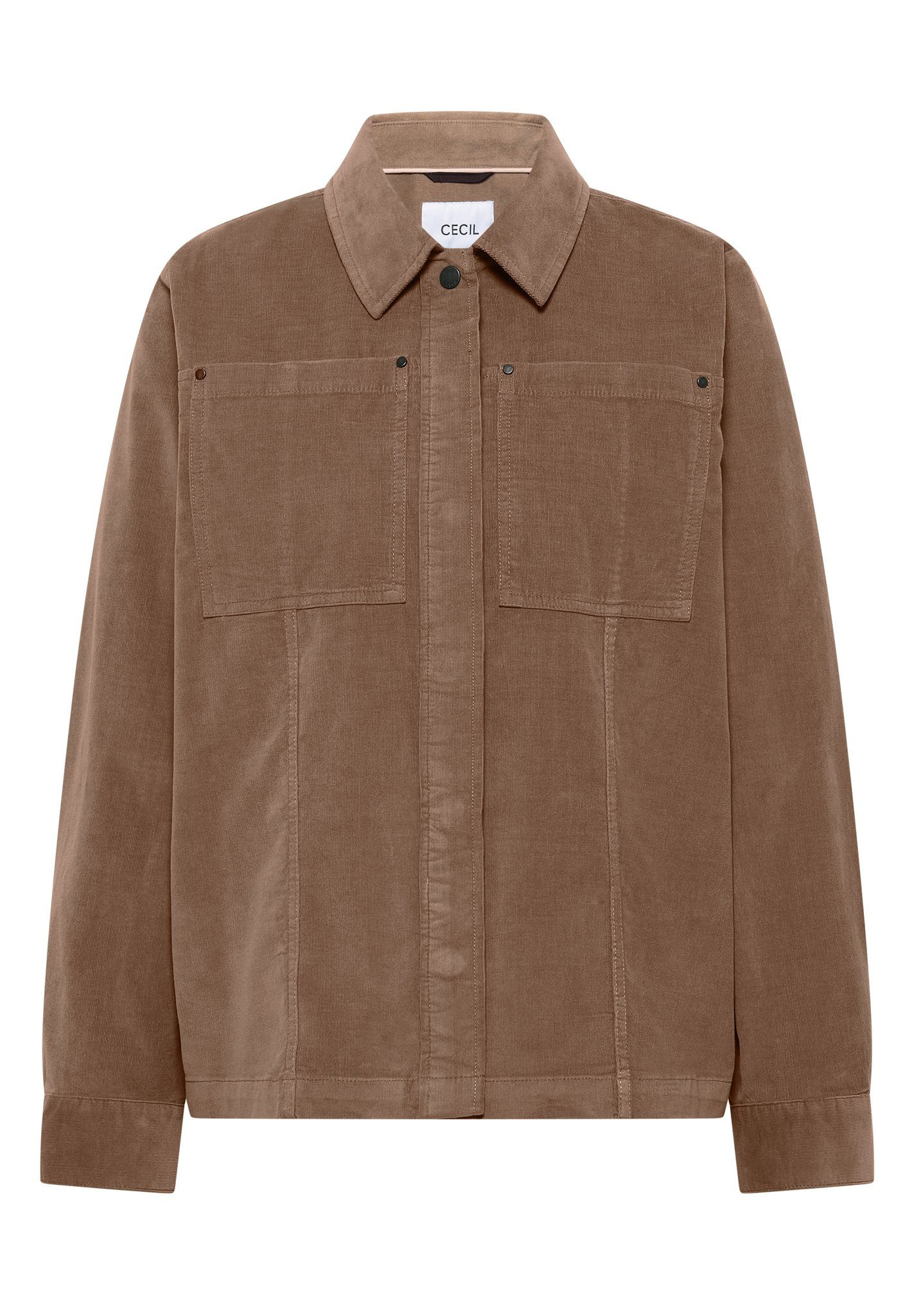 CECIL Kurzjacke in Cord-Optik
