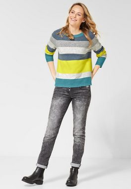 Cecil Sweatshirt Block Stripe Pullover