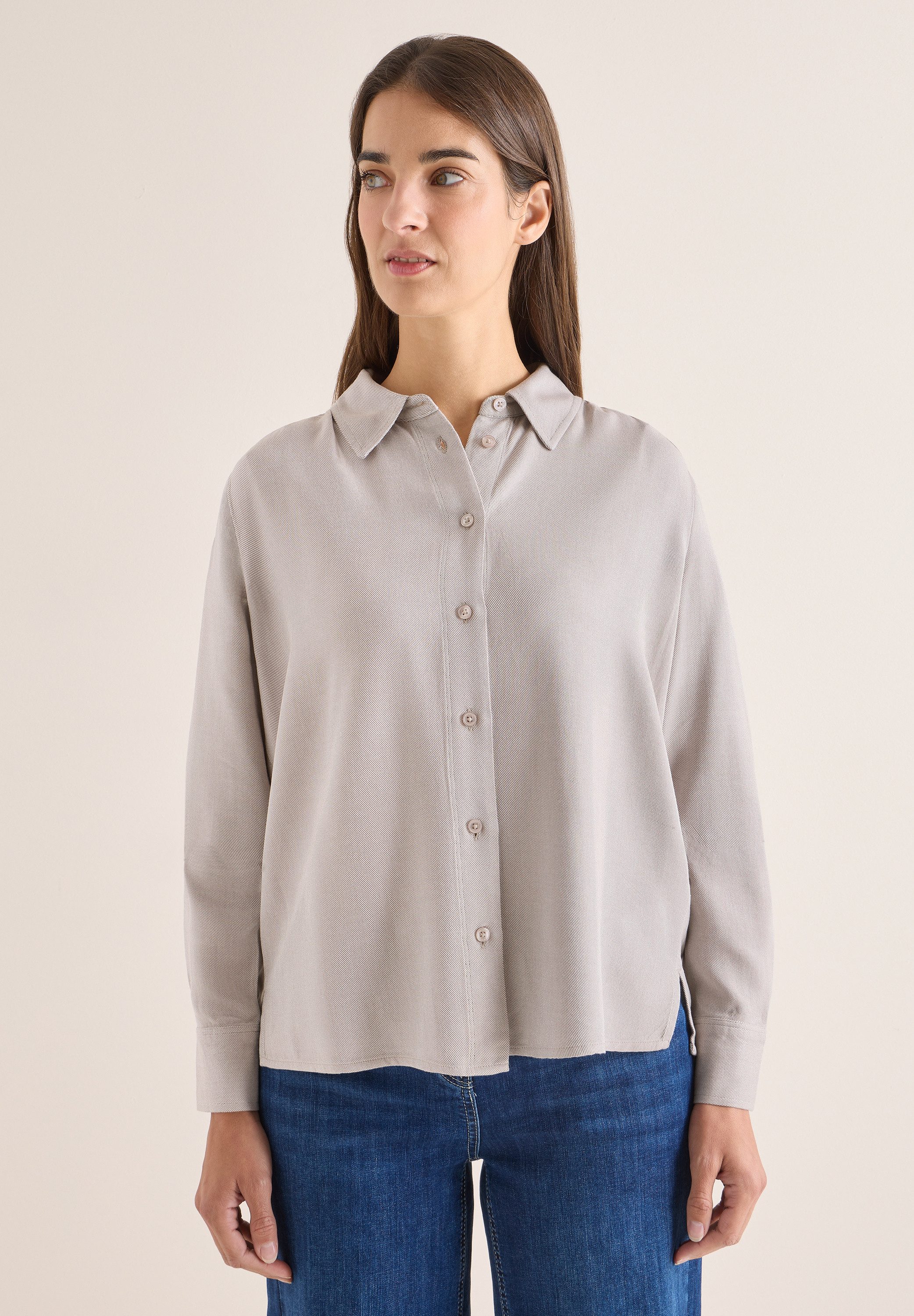 CECIL Hemdbluse mit Brusttasche