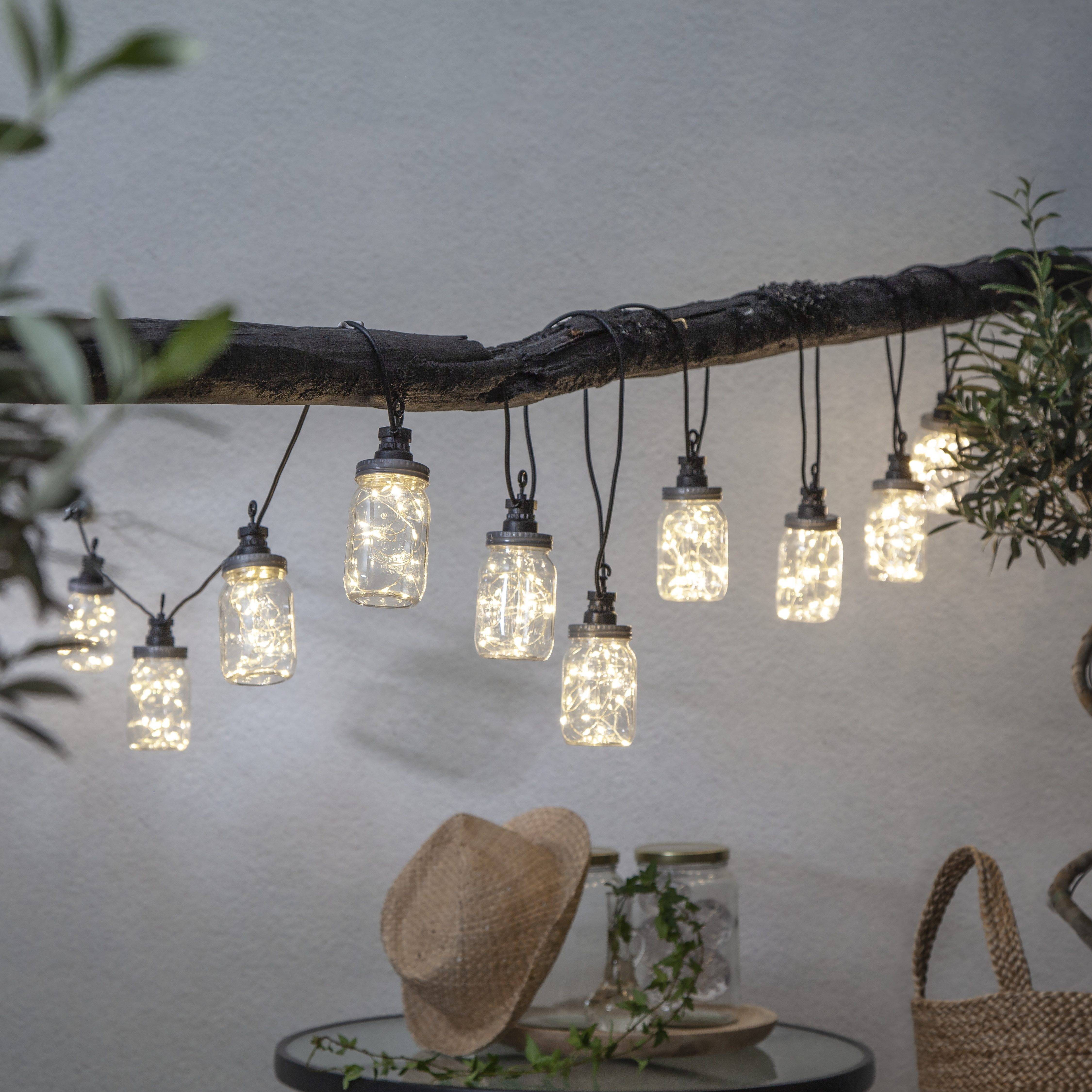 STAR TRADING LED-Lichterkette Circus Bottle, 10-flammig, ca. 15x6,2 cm, ca. 4,5 m Länge, mit Trafo, outdoor, Vierfarb-Karton