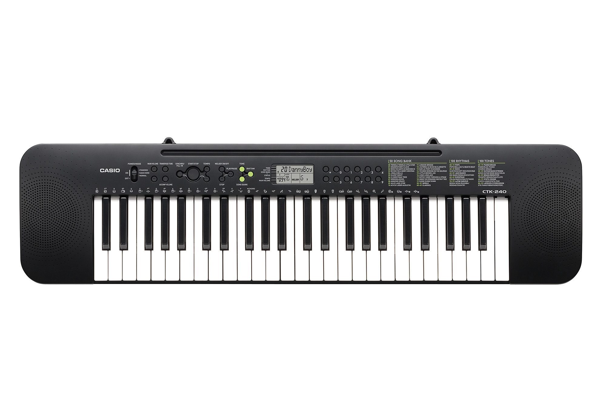 CASIO Home-Keyboard CTK-240 (Set), mit Netzteil