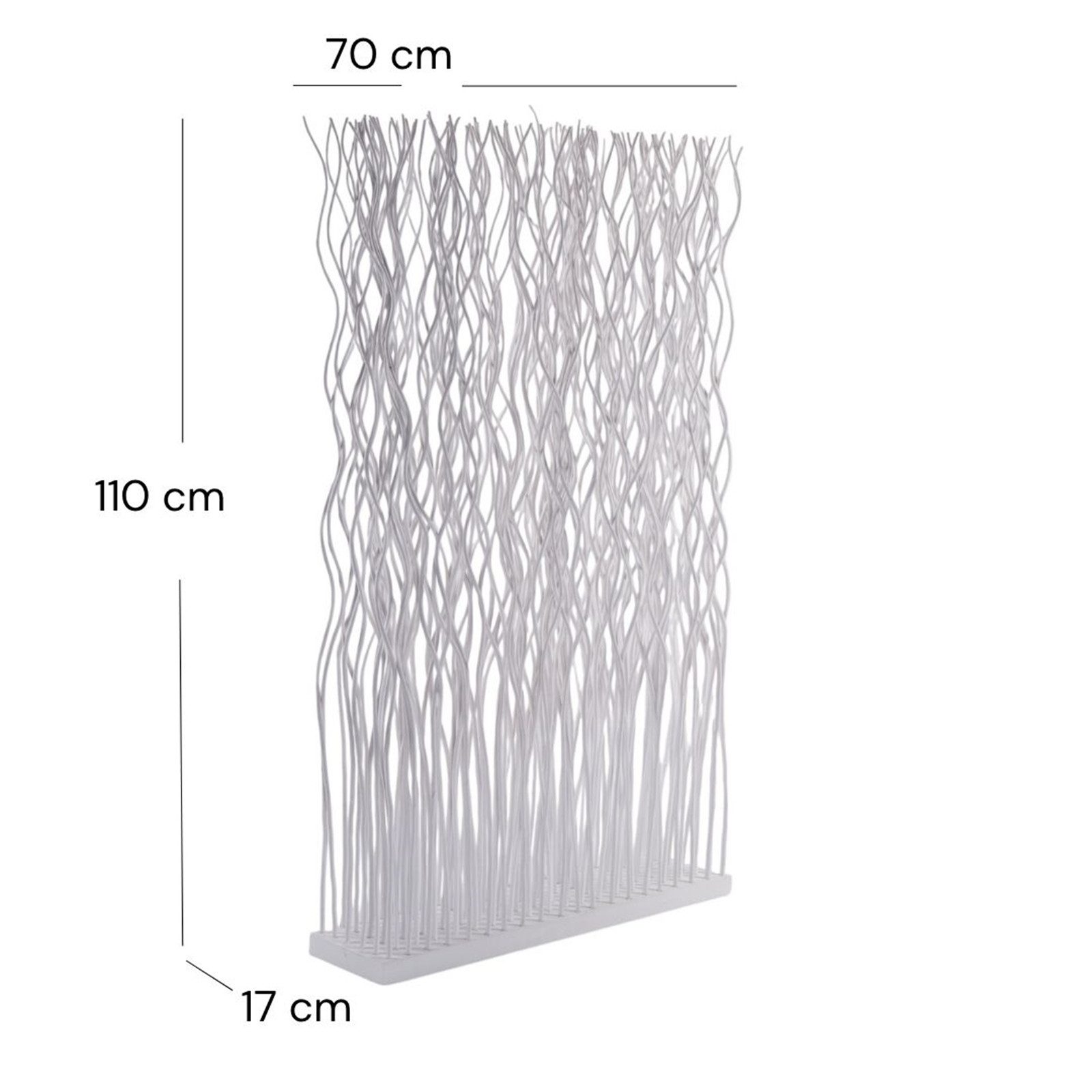 CREEDWOOD Paravent RAUMTEILER "KINKI", Weidenholz, 110x70 günstig online kaufen