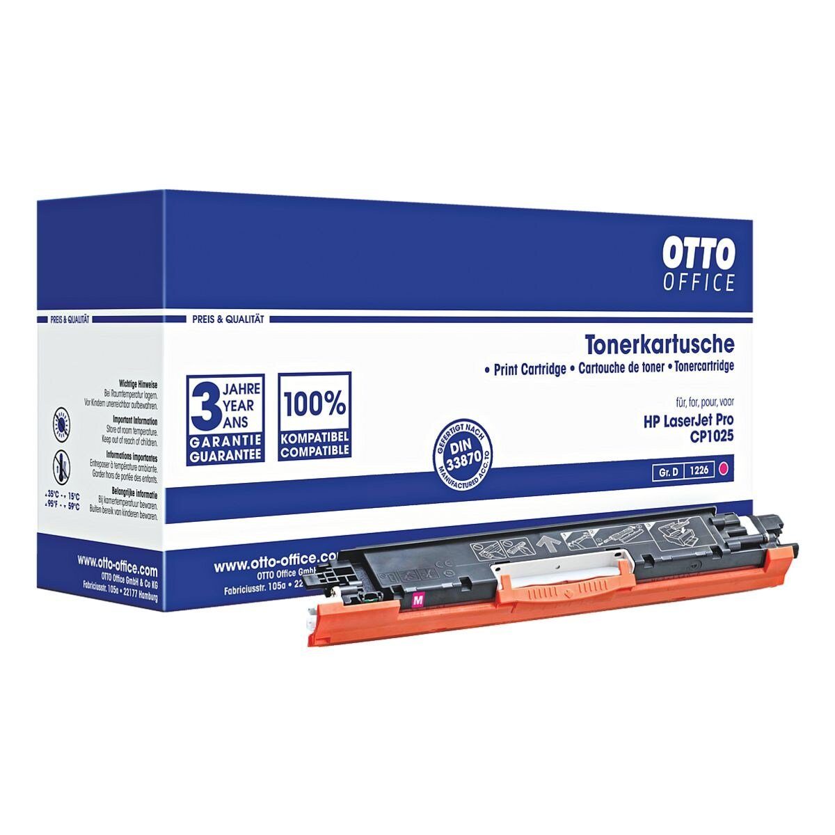 Otto Office  Office Tonerpatrone CE313A magenta