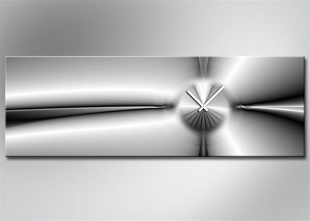 dixtime Wanduhr 4360 Dixtime Designer Wanduhr, Wanduhren, Bürouhr (Einzigartige Digitaldruck-Optik aus 4mm Alu-Dibond)