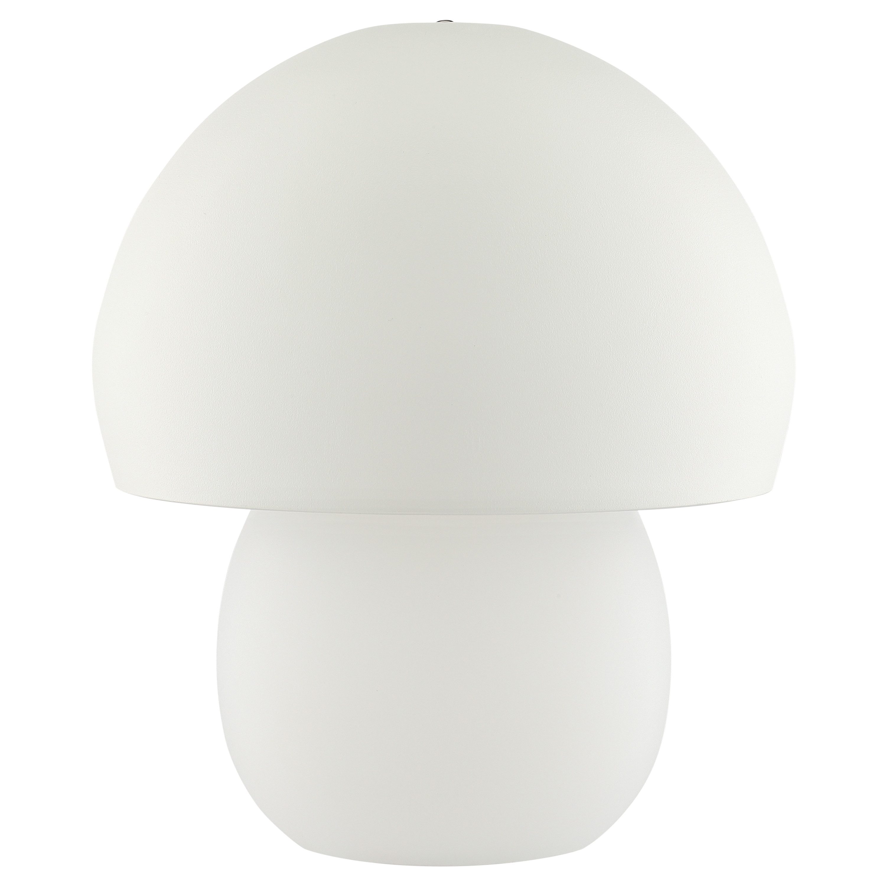 Brilliant LED Tischleuchte Dupis, mehrere Helligkeitsstufen, LED fest integriert, Warmweiß, LED Akku-Pilzleuchte, wireless charging, 24cm, 230lm, 2700K, dimmbar