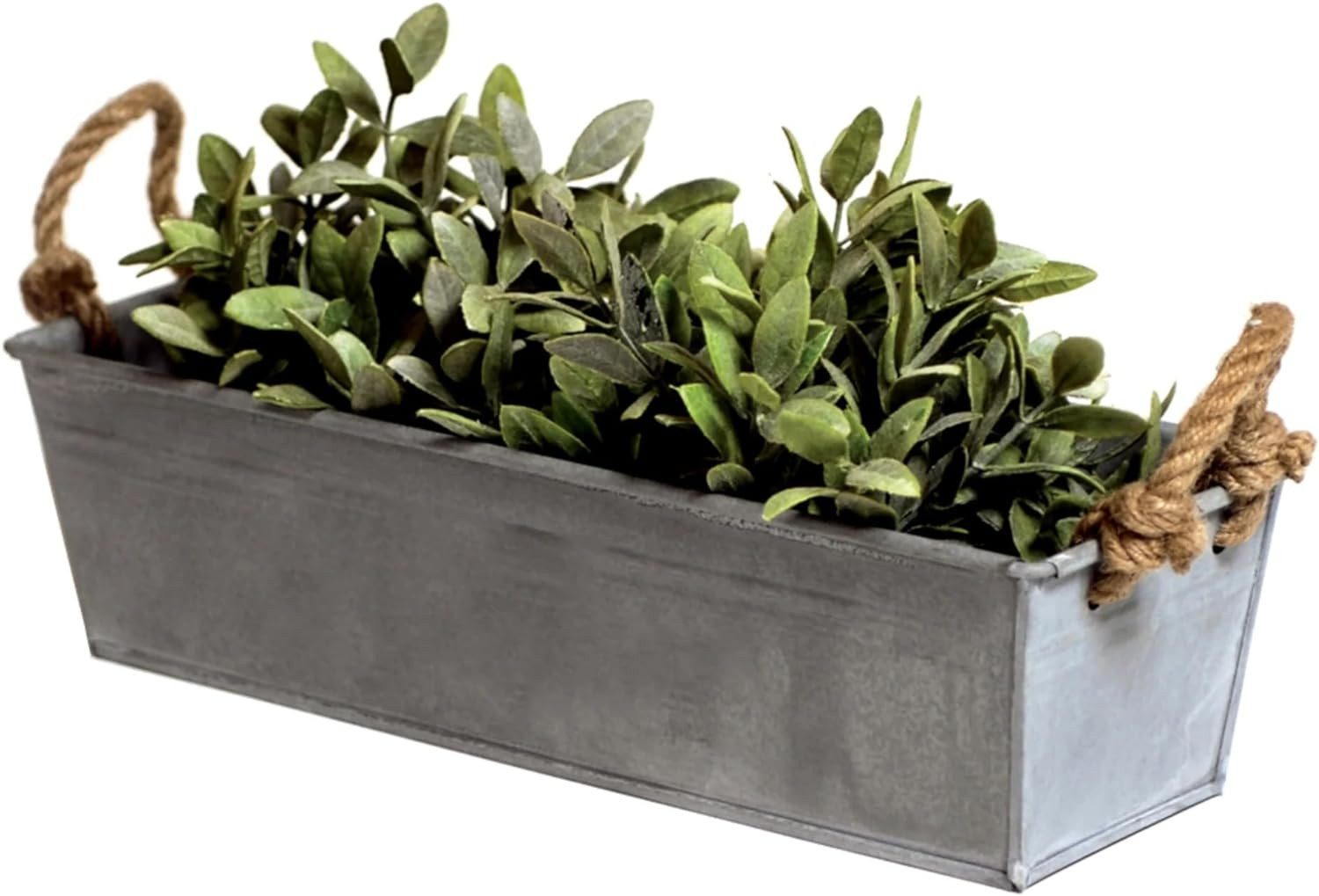 LB H&F Lilienburg Balkonkasten Blumenkasten Balkonkasten 44cm Zink Pflanzkasten Metall Pflanzgefäß (blumentopf kräuterkasten kräuter hochbeet balkon pflanztopf patina modern blumengefäß blumenkübel fensterbank topf übertopf rechteckig pflanzkübel rostdeko