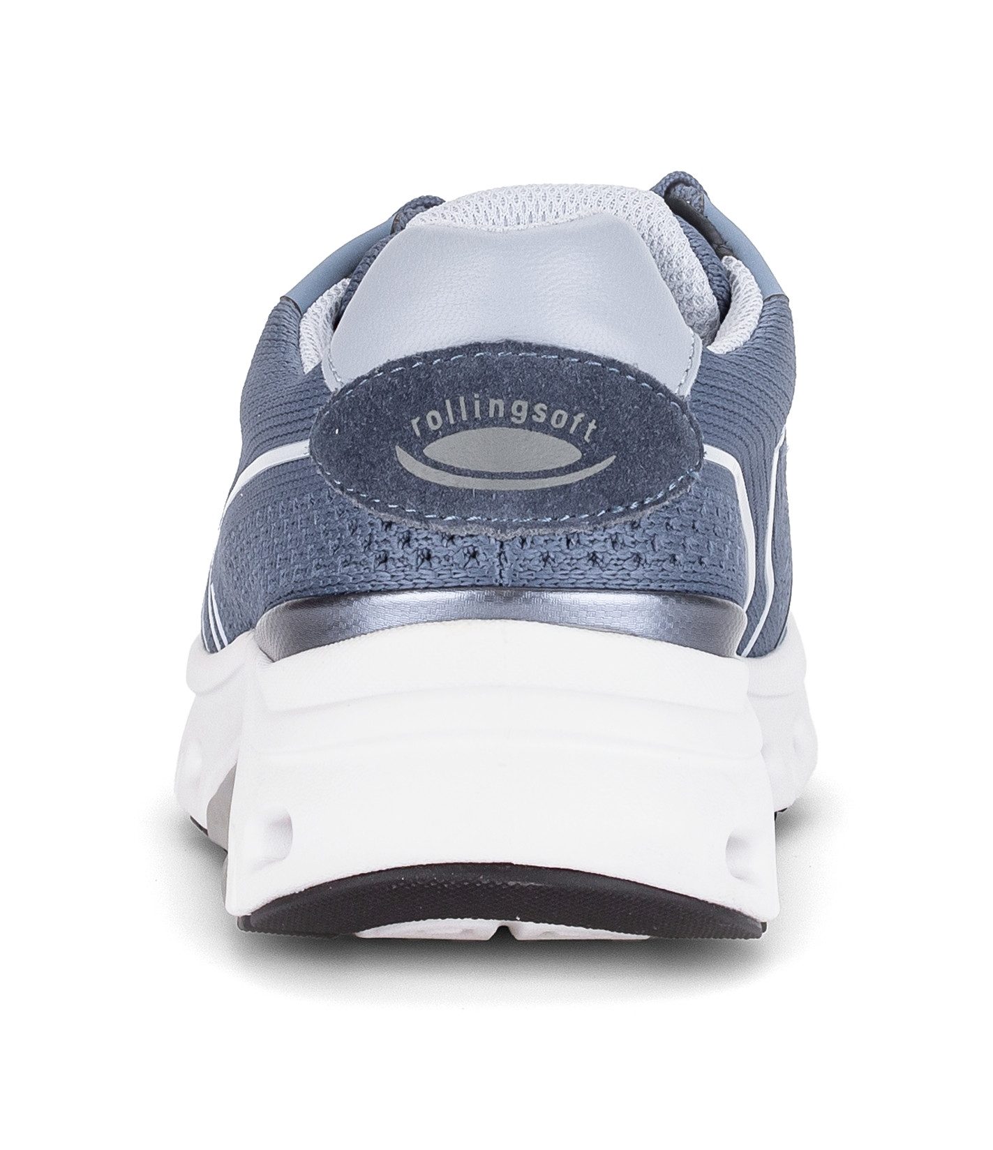 rollingsoft Plateausneaker, Freizeitschuh, Halbschuh, Schnürer mit Reflektor-Besätzen, G-Weite