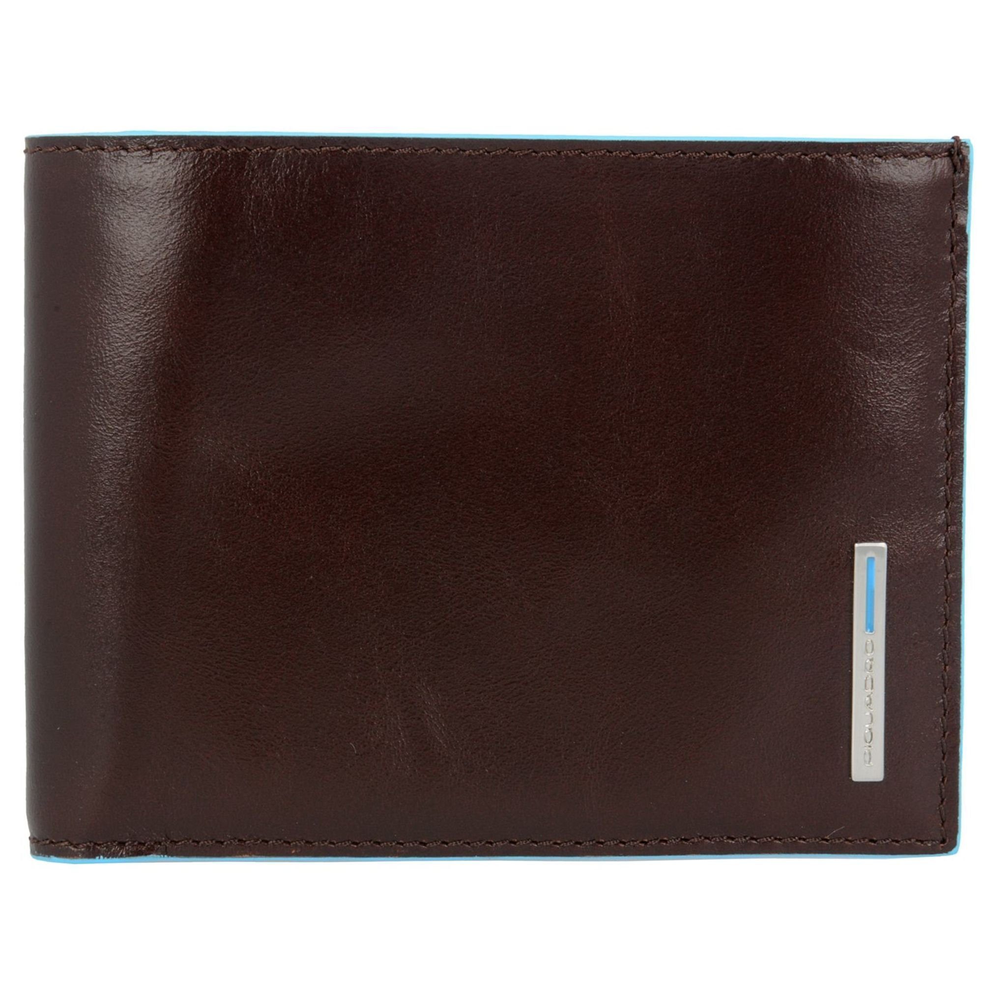 Etui Piquadro brown Square, Blue Leder