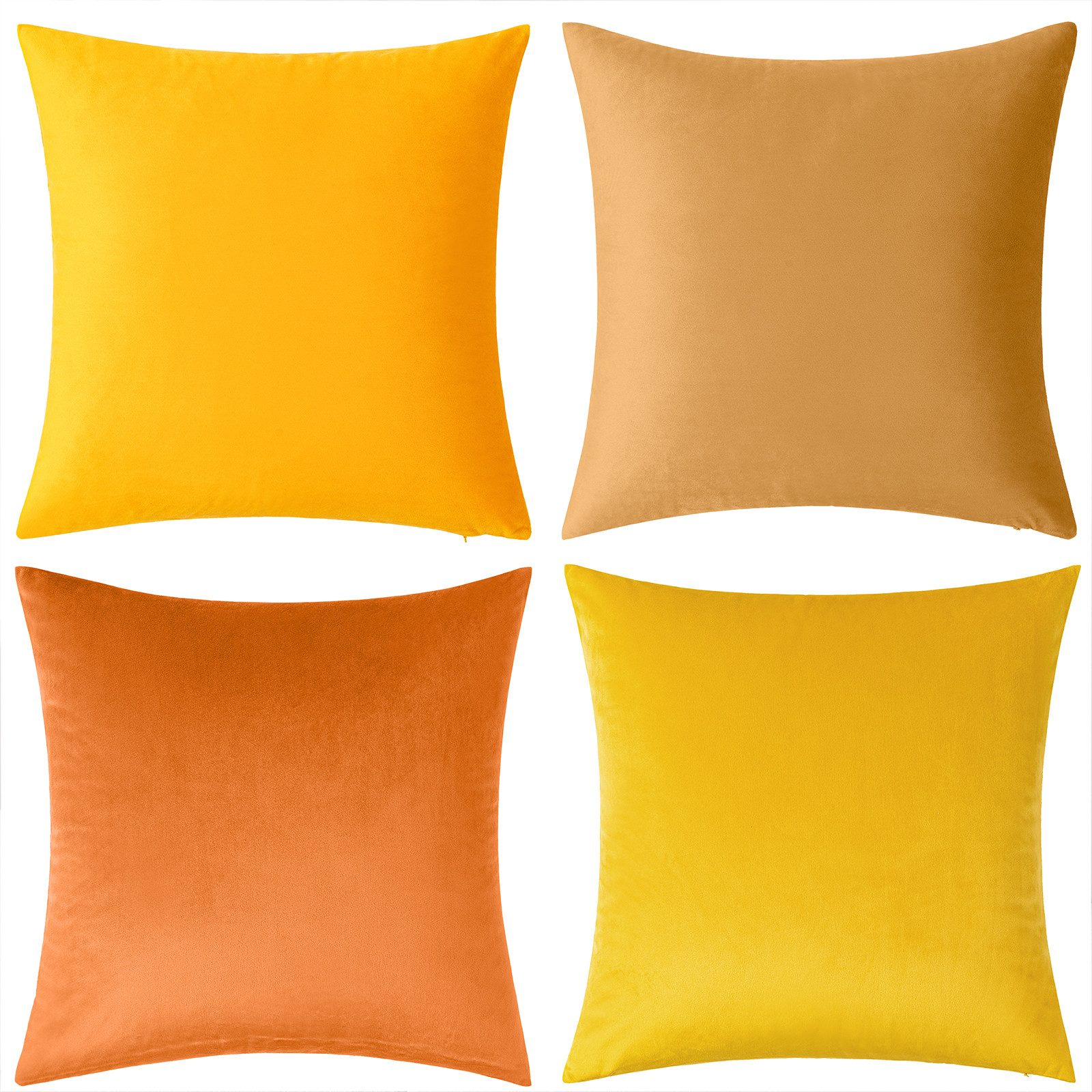 Qelus Kissenbezüge Kissen Bezug 45x45cm 4er günstig online kaufen