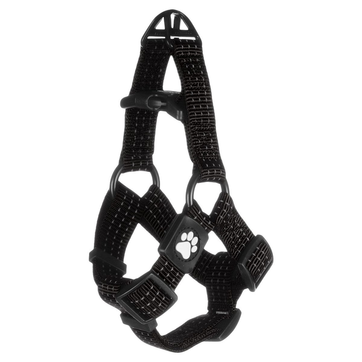 Flamingo Hunde-Geschirr Geschirr Step & Go Zorba schwarz günstig online kaufen