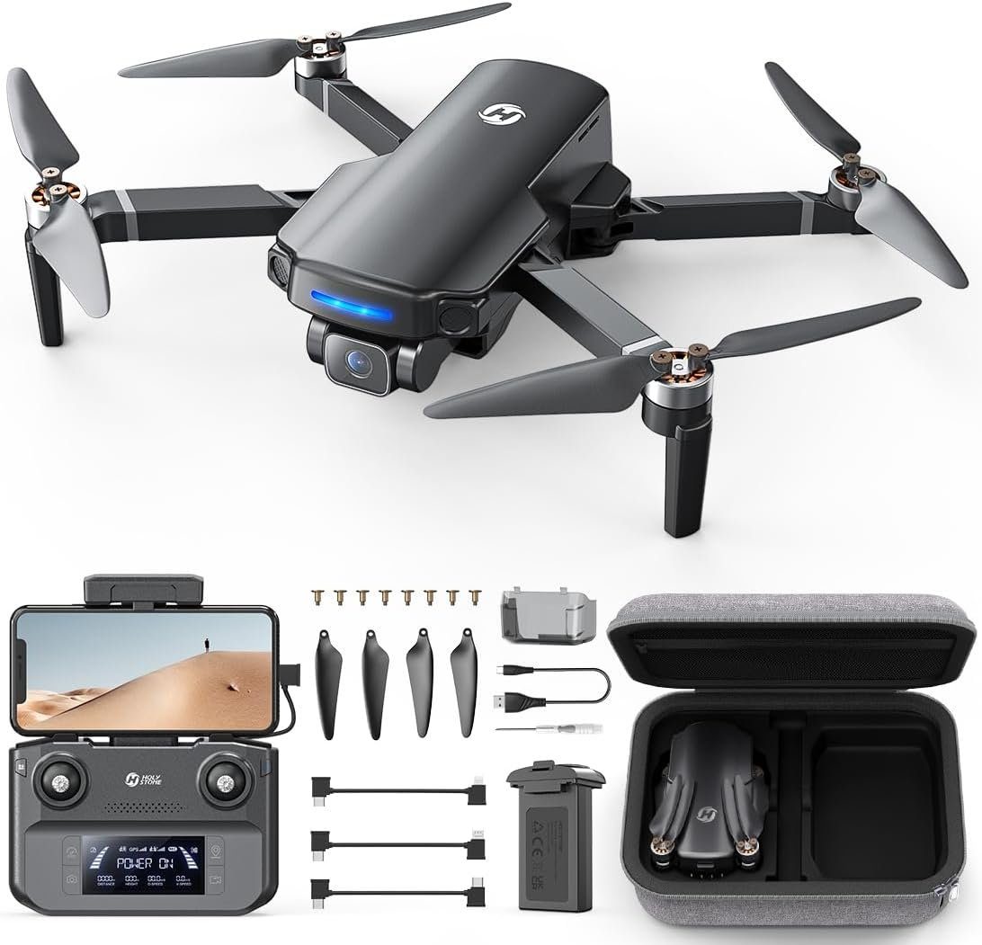 Rückkehr) HS360S 5G mit Reichweite Erwachsene, 1280*720P/20FPS, (3840*2160P/20FPS, Flugzeit, FPV GPS für Min.Lange 20 STONE Große Mit Follow-Me, HOLY Bildübertragung, 3KM Drohne Drohne Kamera