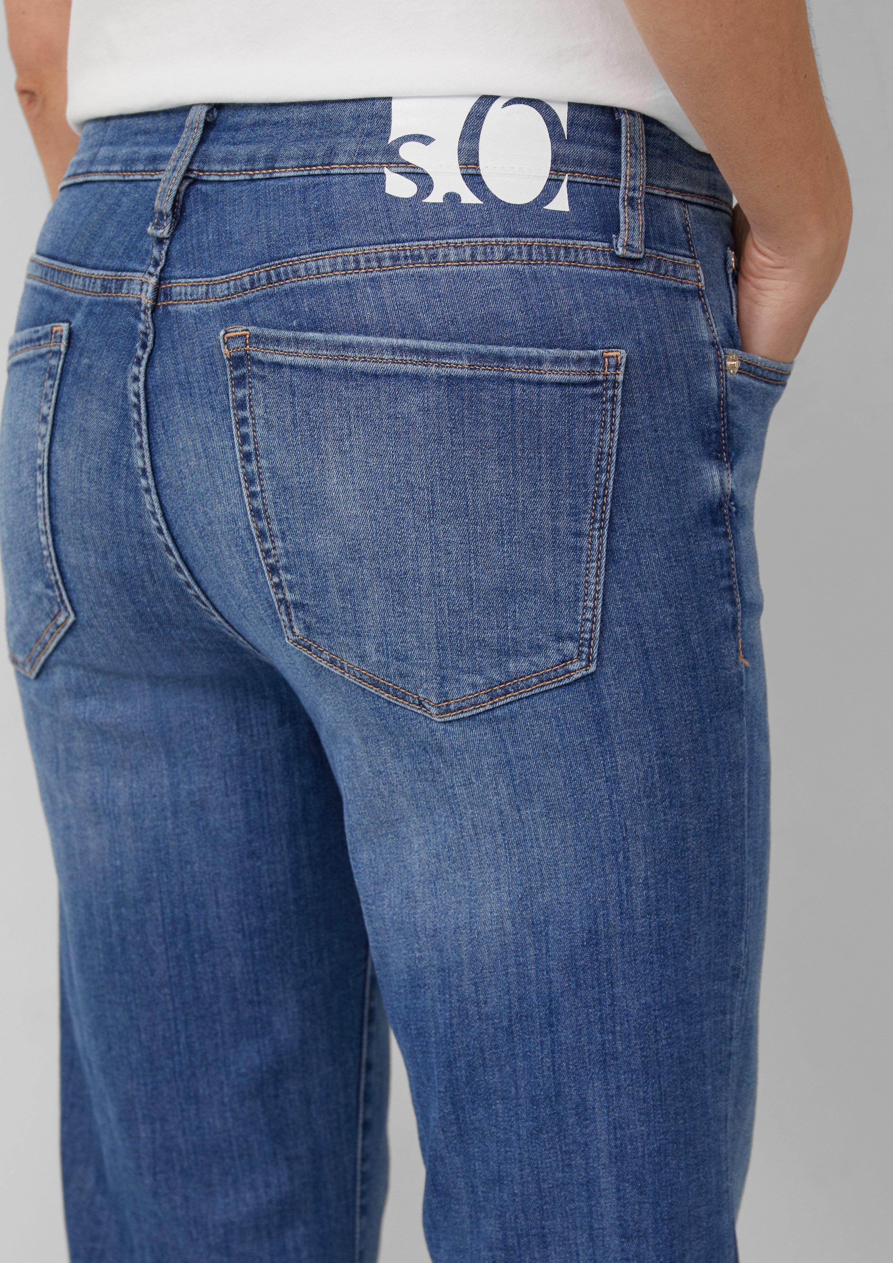 s.Oliver 7/8-Jeans Cropped Jeans / Slim günstig online kaufen