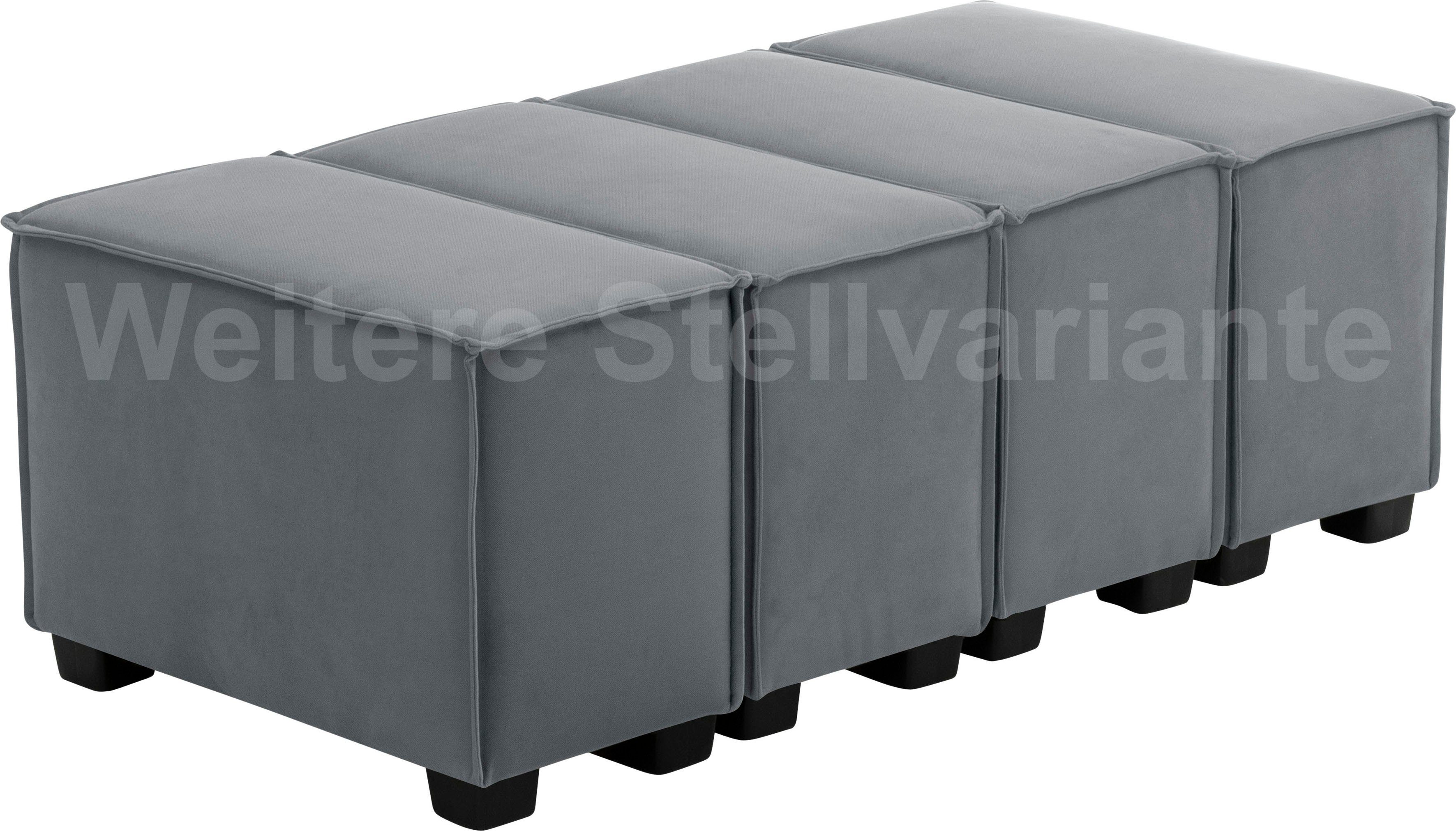 MOVE, Sofa-Set 12 Set, grau Wohnlandschaft Max Winzer®