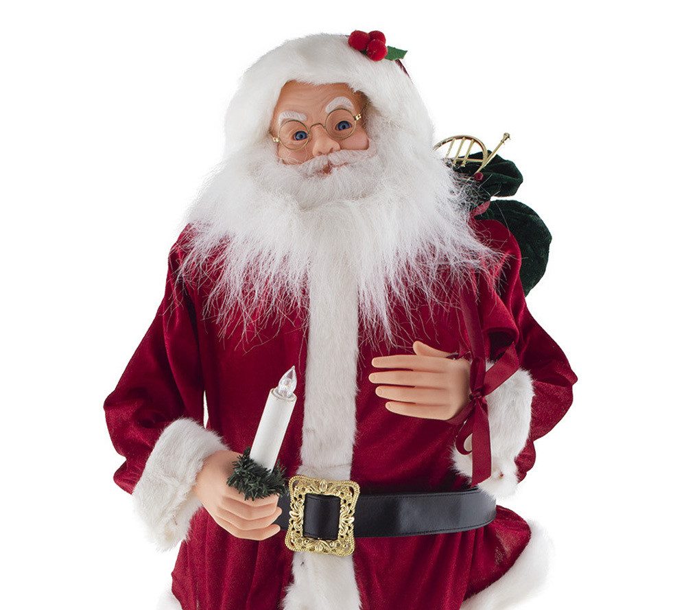 Funny Fashion Christbaumschmuck Santa Clause Weihnachtsmann Dekofigur mit T günstig online kaufen