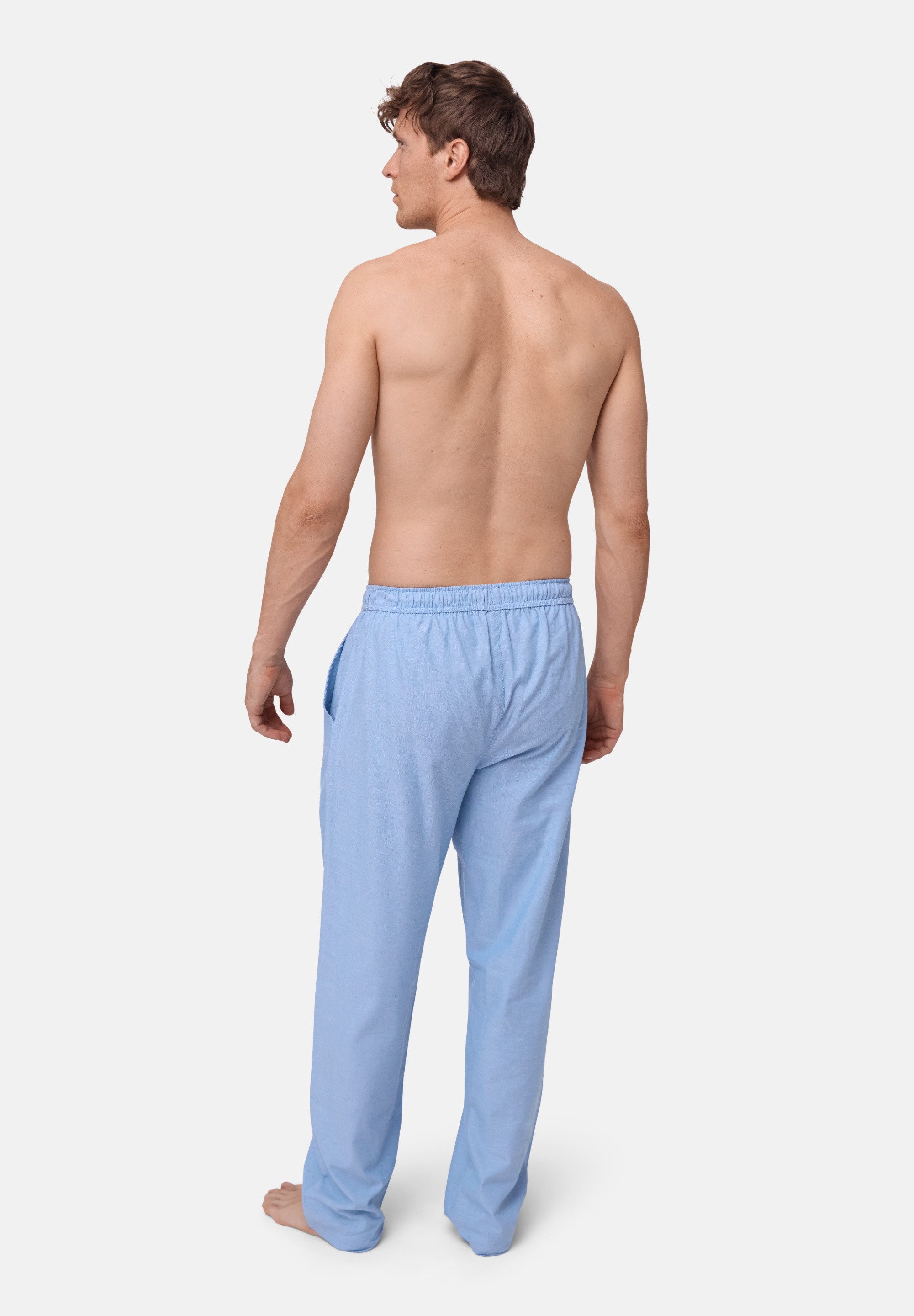 DANISH ENDURANCE Pyjamahose Cozy Pyjama Herren Schlafanzug aus Baumwolle, weiche Lounge-Hose mit Taschen – Bild 4 von 5