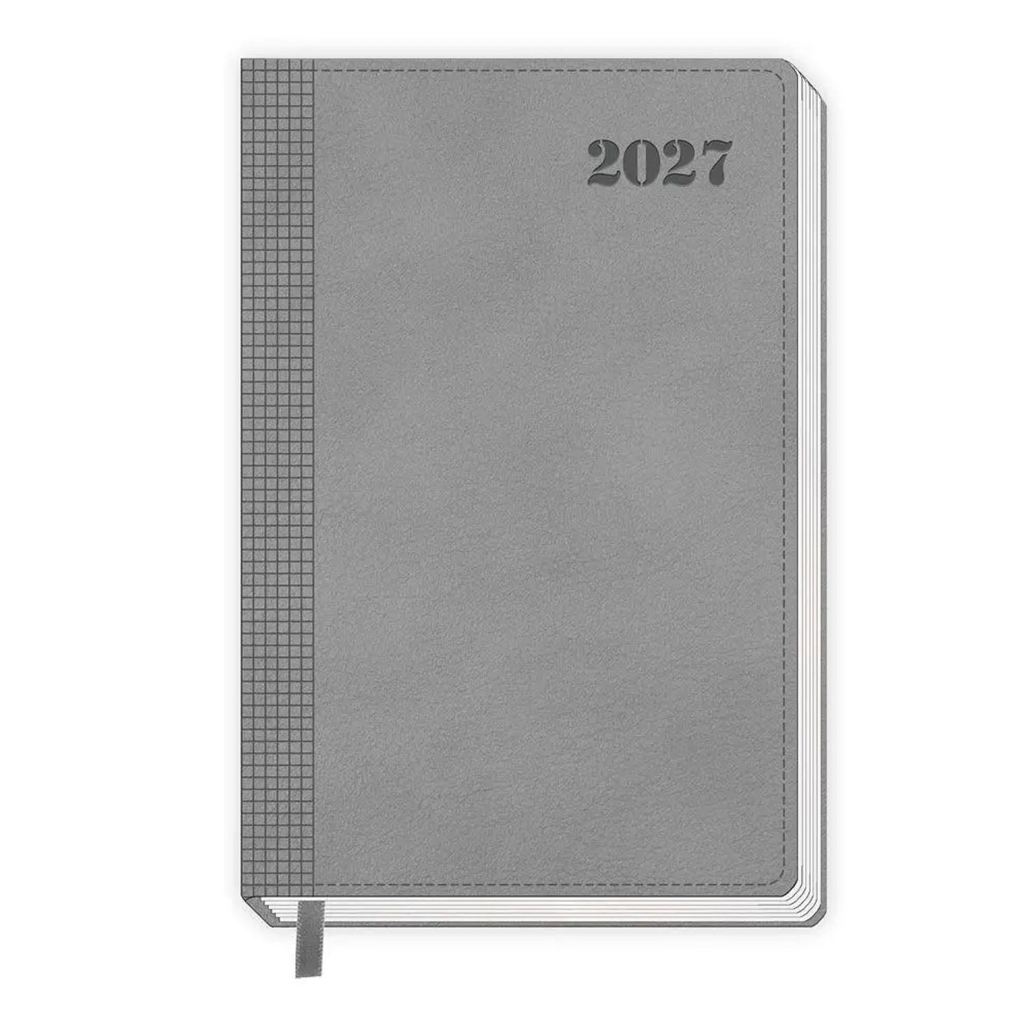 Trötsch Verlag Taschenkalender TRÖTSCH - Buchkalender A5 Grau 2027