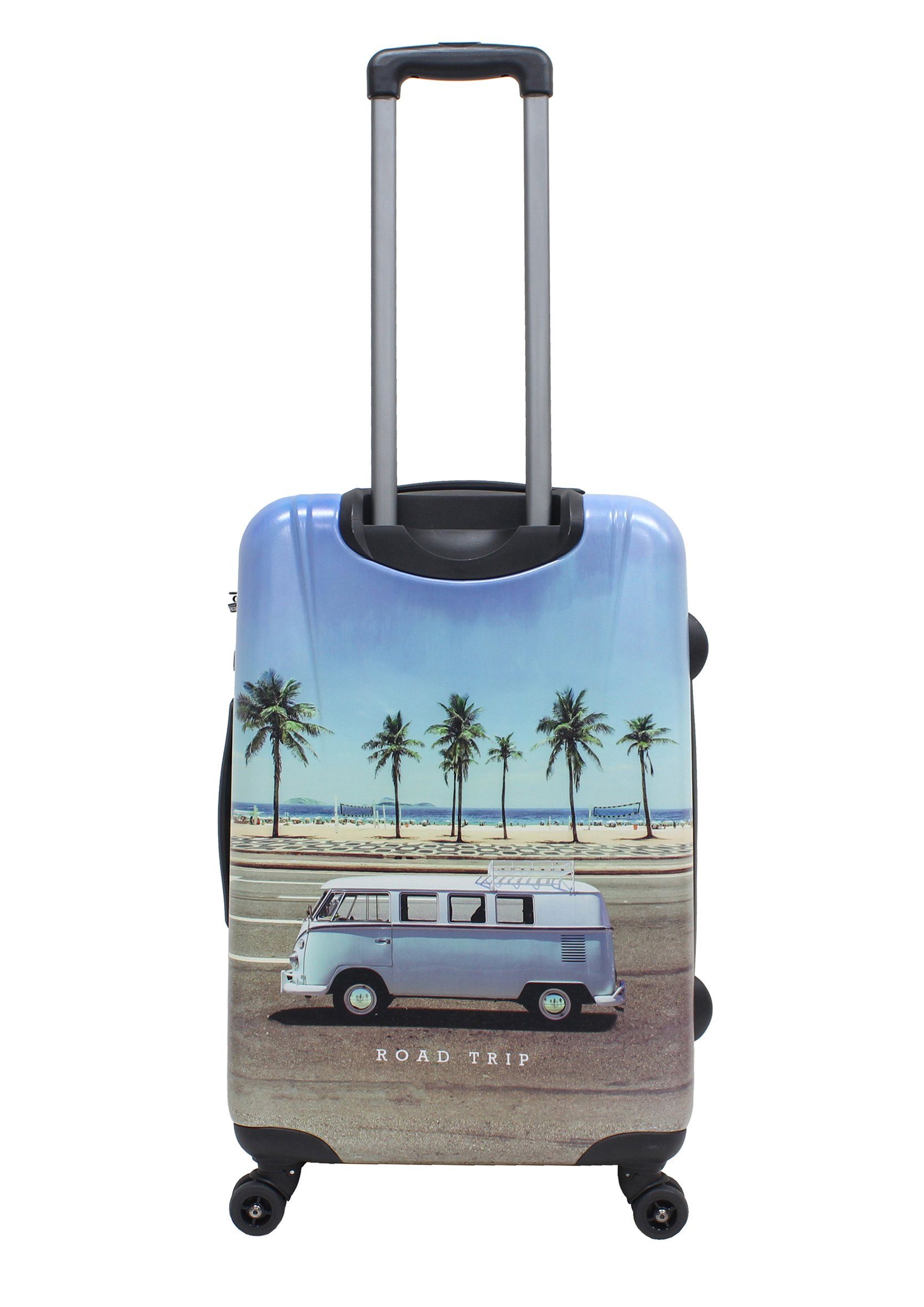Volkswagen Koffer Roadtrip, mit stylischem VW-Bus T1-Print