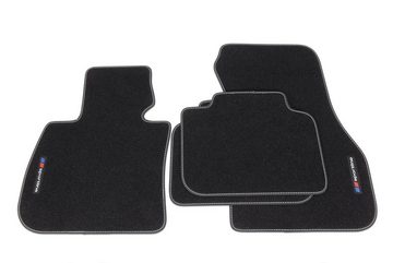 teileplus24 Auto-Fußmatten F673 Velours Fußmatten Set kompatibel mit BMW X1 F48 2015-