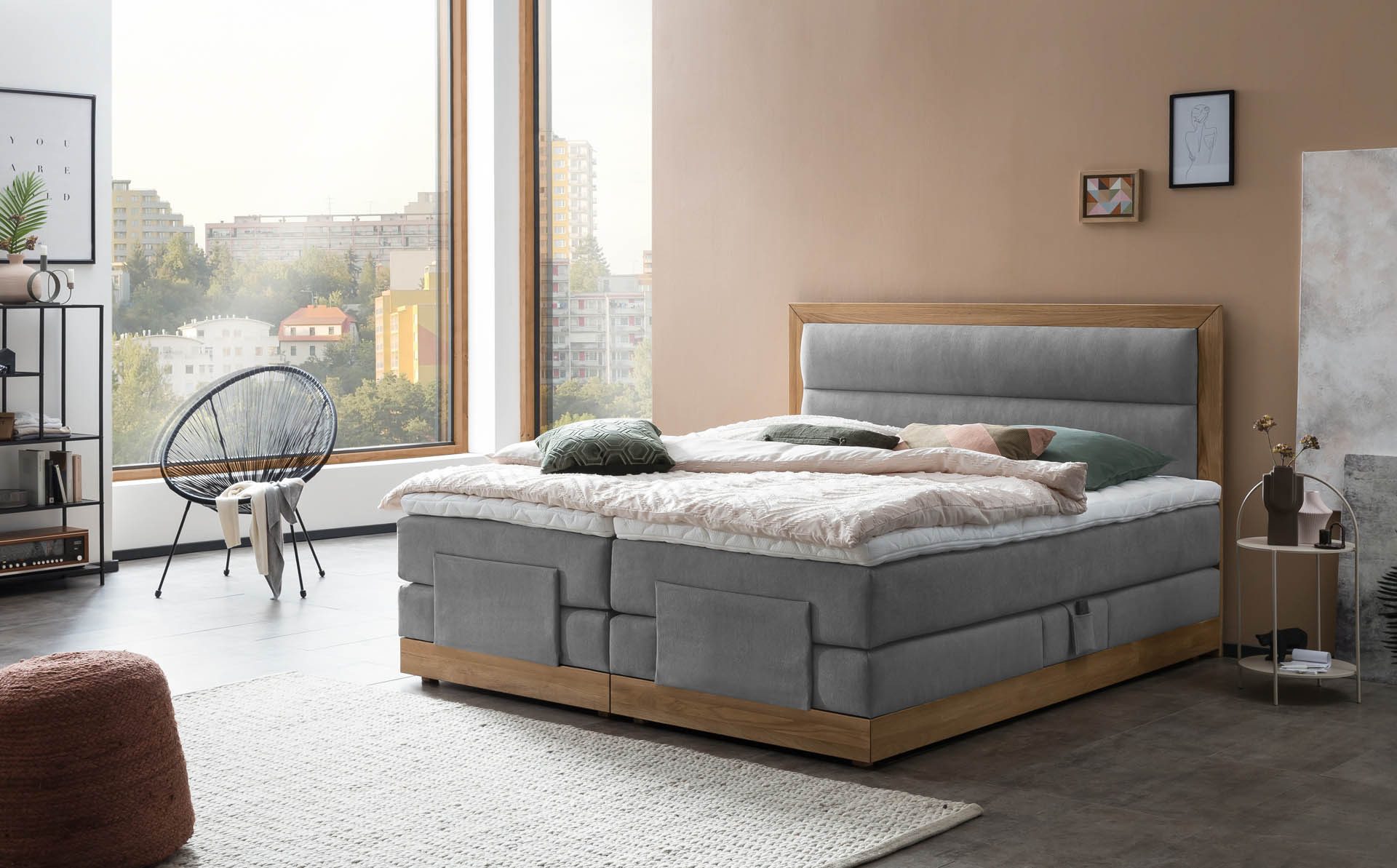 Belanoti Boxspringbett MODELA (Boxspringbett 160x200 elektrisch günstig online kaufen