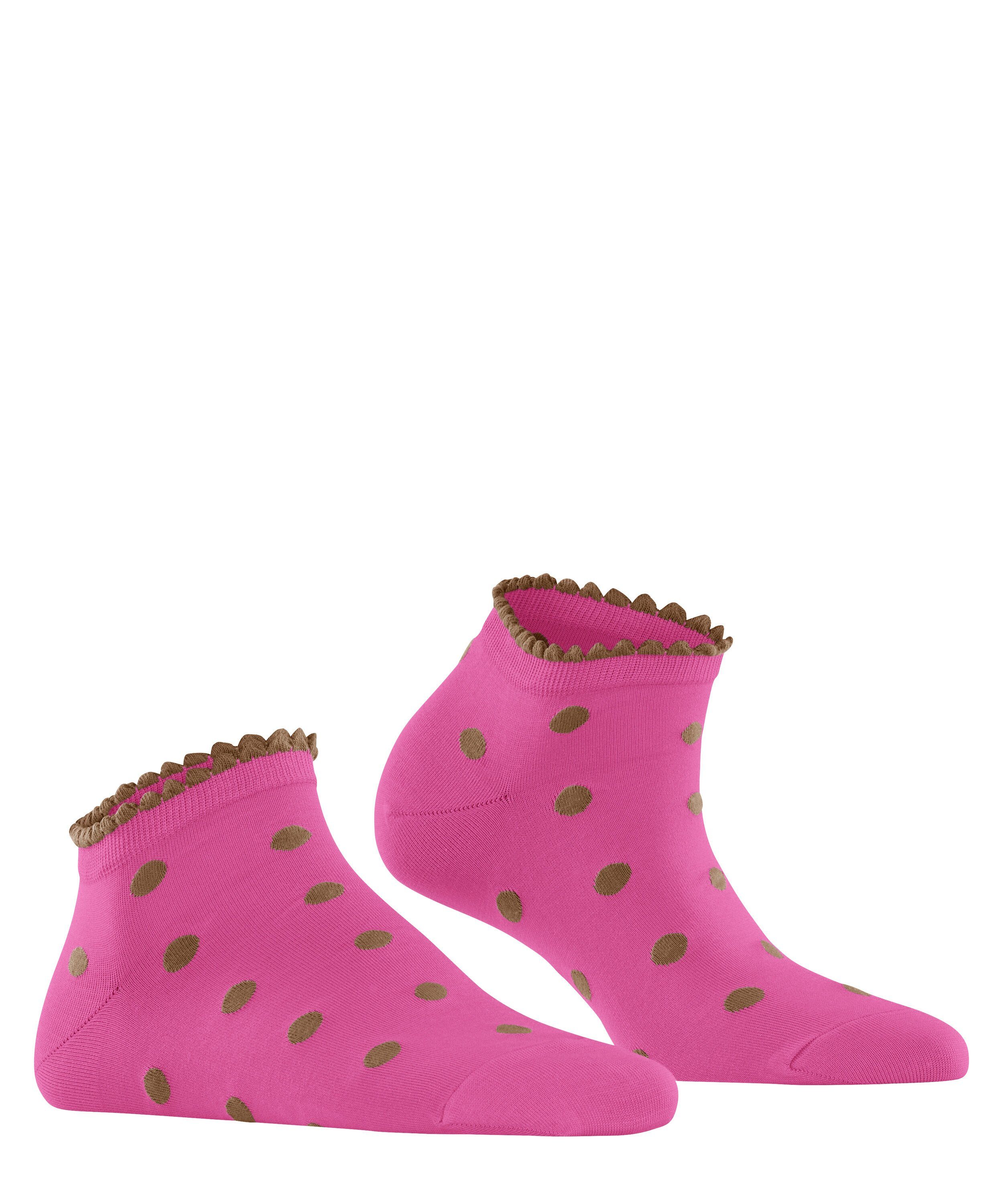FALKE Sneakersocken Lady Bug pink (8676) Punktdesign hot mit (1-Paar)