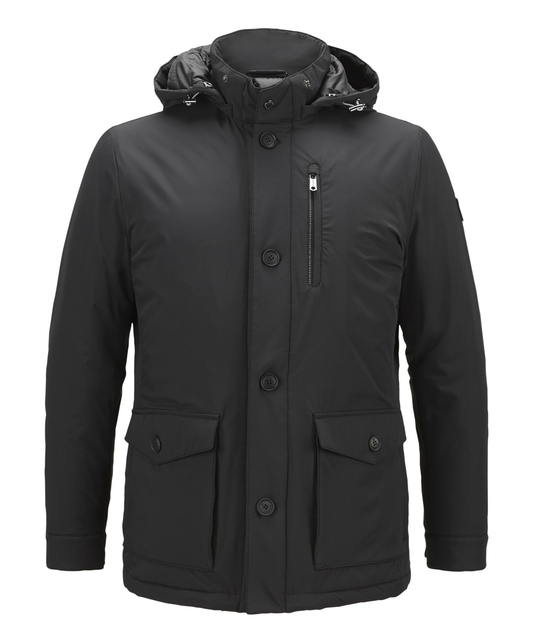 Milestone Parka MSHeathrow ultraleichte Jacke mit Kapuze, wasserabweisend und winddicht