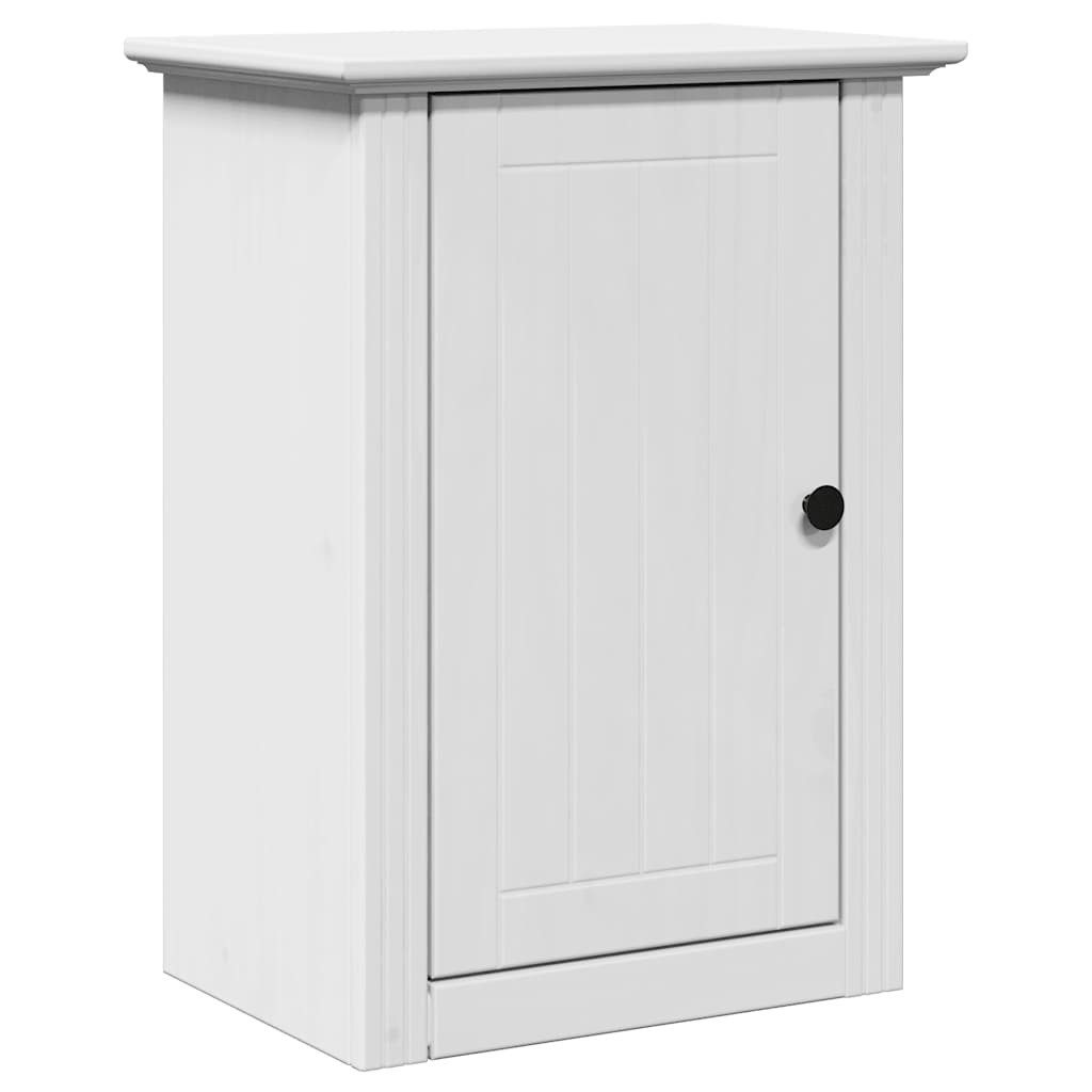 Badezimmer-Set Bad-Wandschrank BODO Weiß 44x30x60 cm
