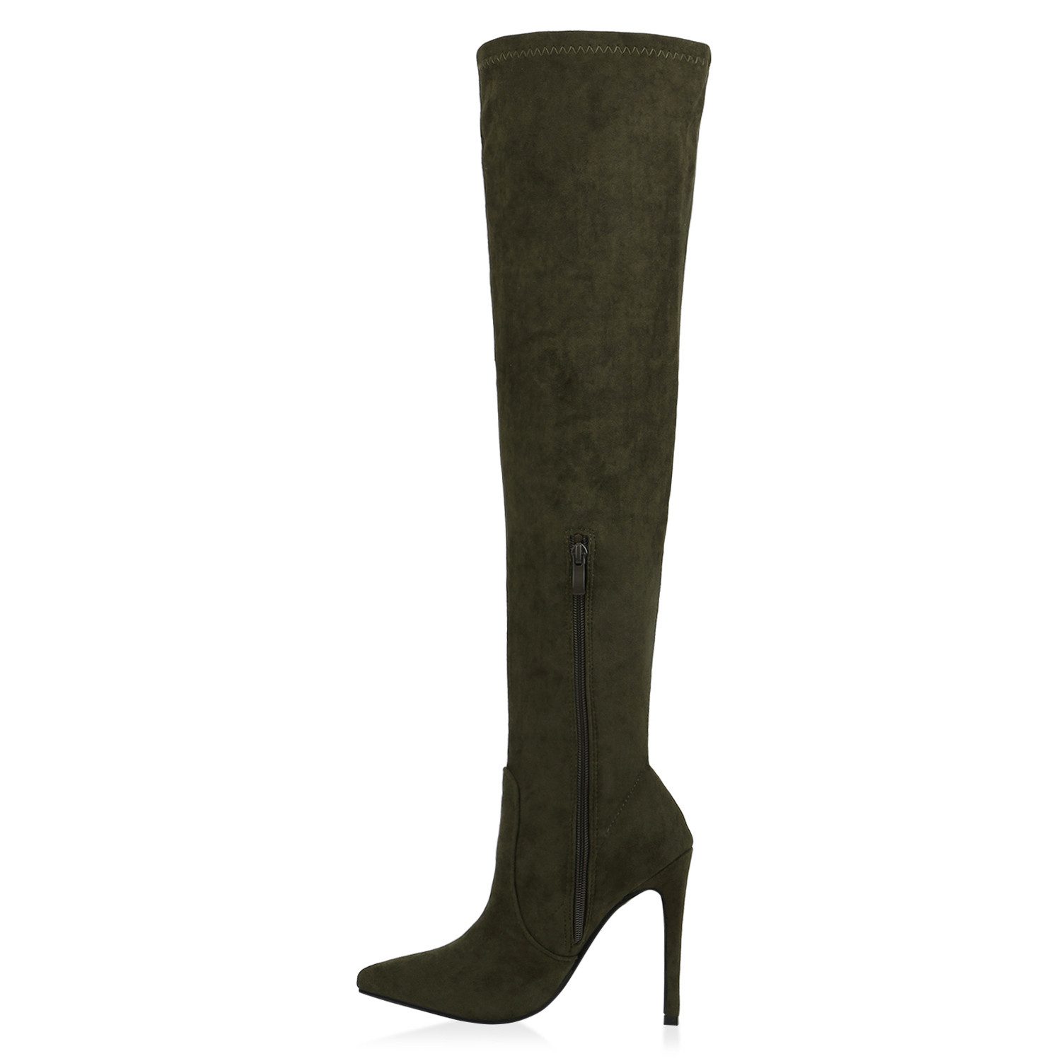 VAN HILL 832627 Overkneestiefel Schuhe günstig online kaufen