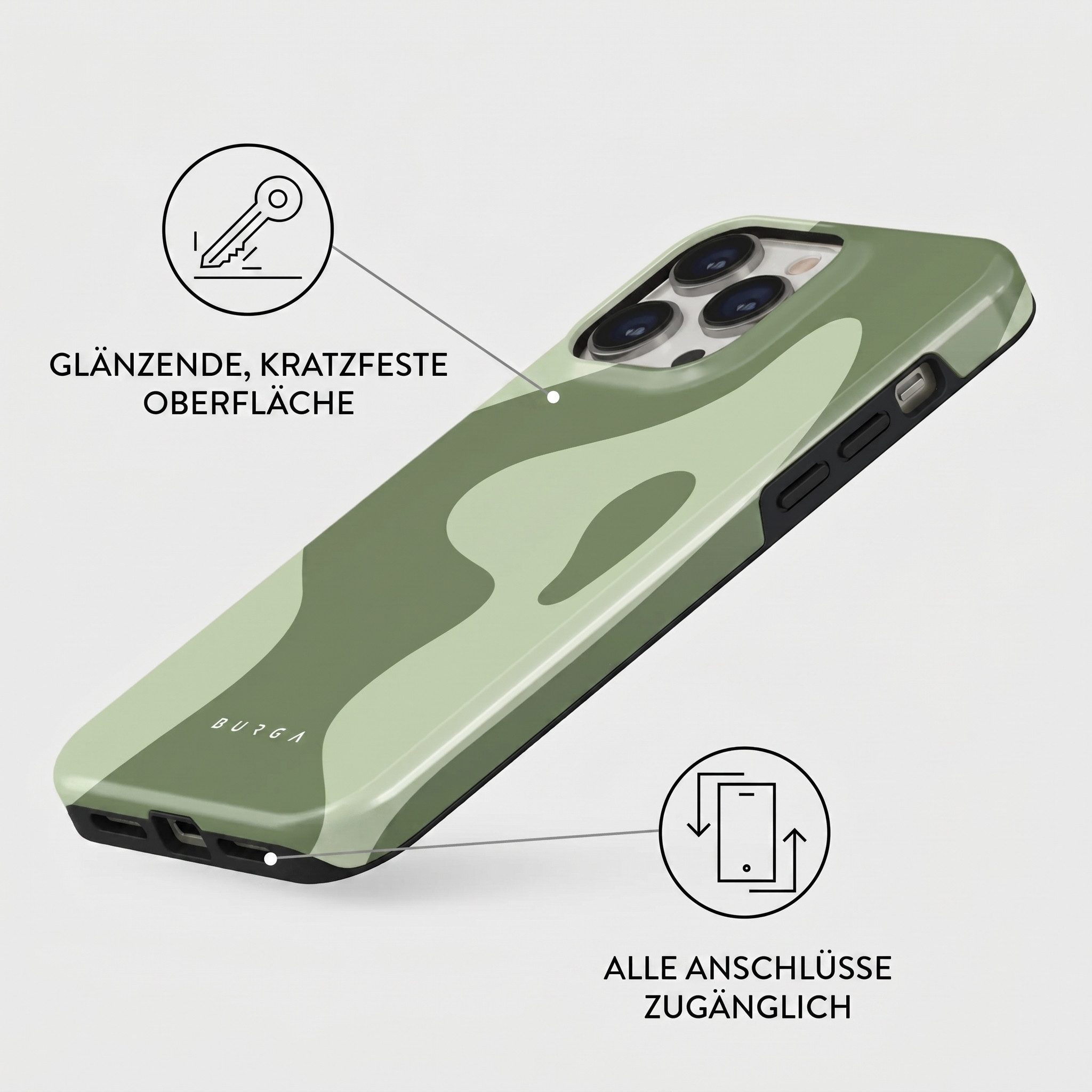 BURGA Backcover Burga Tough Back Cover MagSafe Apple iPhone 13 Pro - No Rush