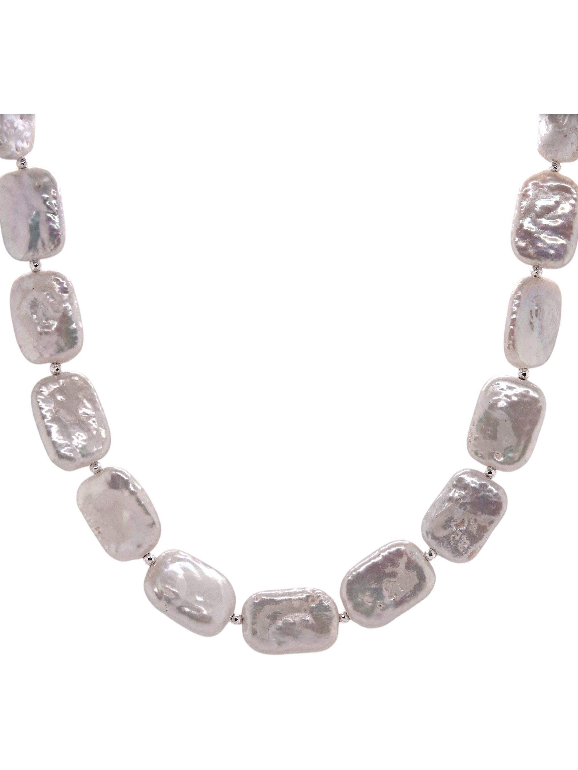 Sogni d'oro Collier mit Süßwasserzuchtperlen und Hämatit