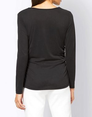 Ashley Brooke by heine T-Shirt ASHLEY BROOKE Damen Designer-Jerseyshirt, schwarz