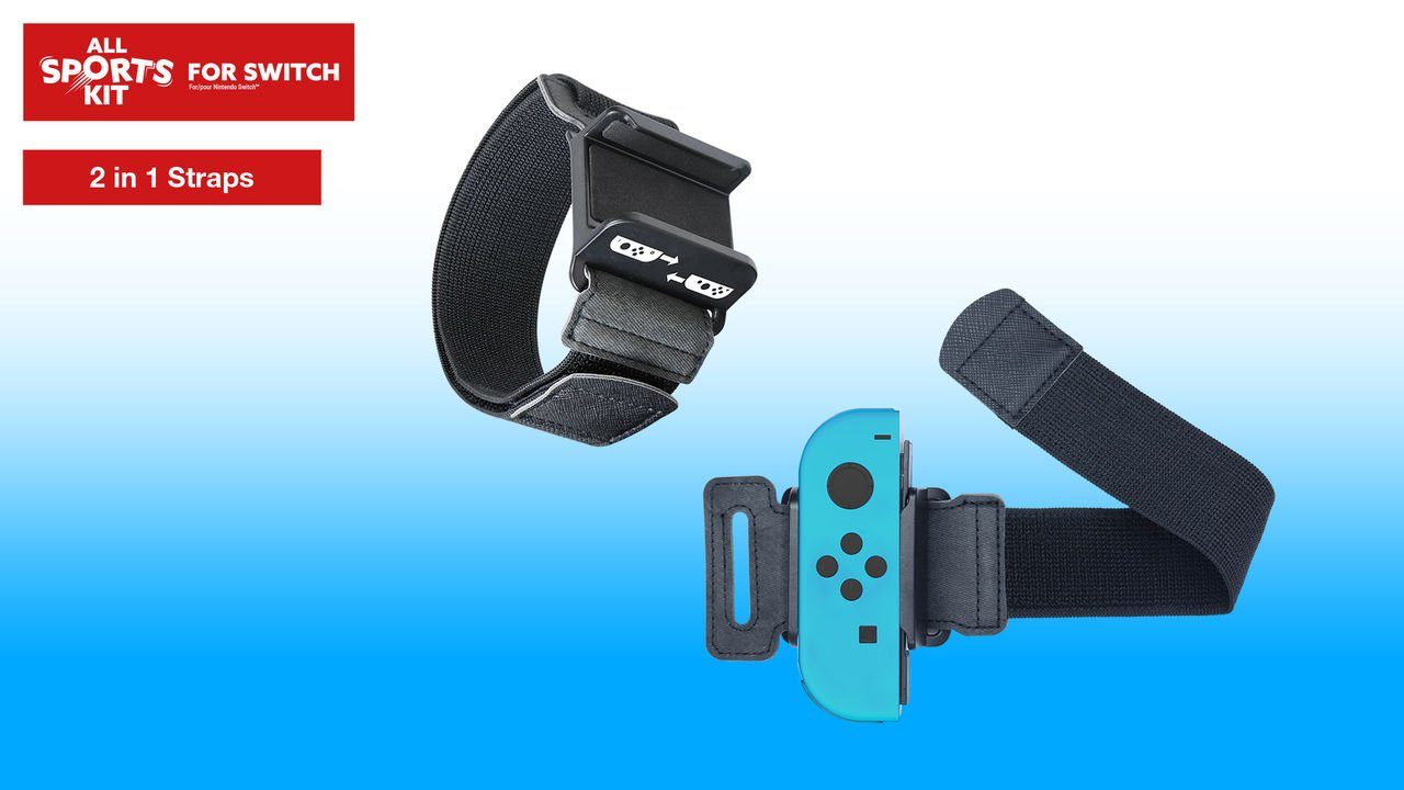 Nintendo Kit All (Bein- Sports Sports und Switch Switch 10 St) Armriemen, Switch-Controller Golfschläger) (Set,