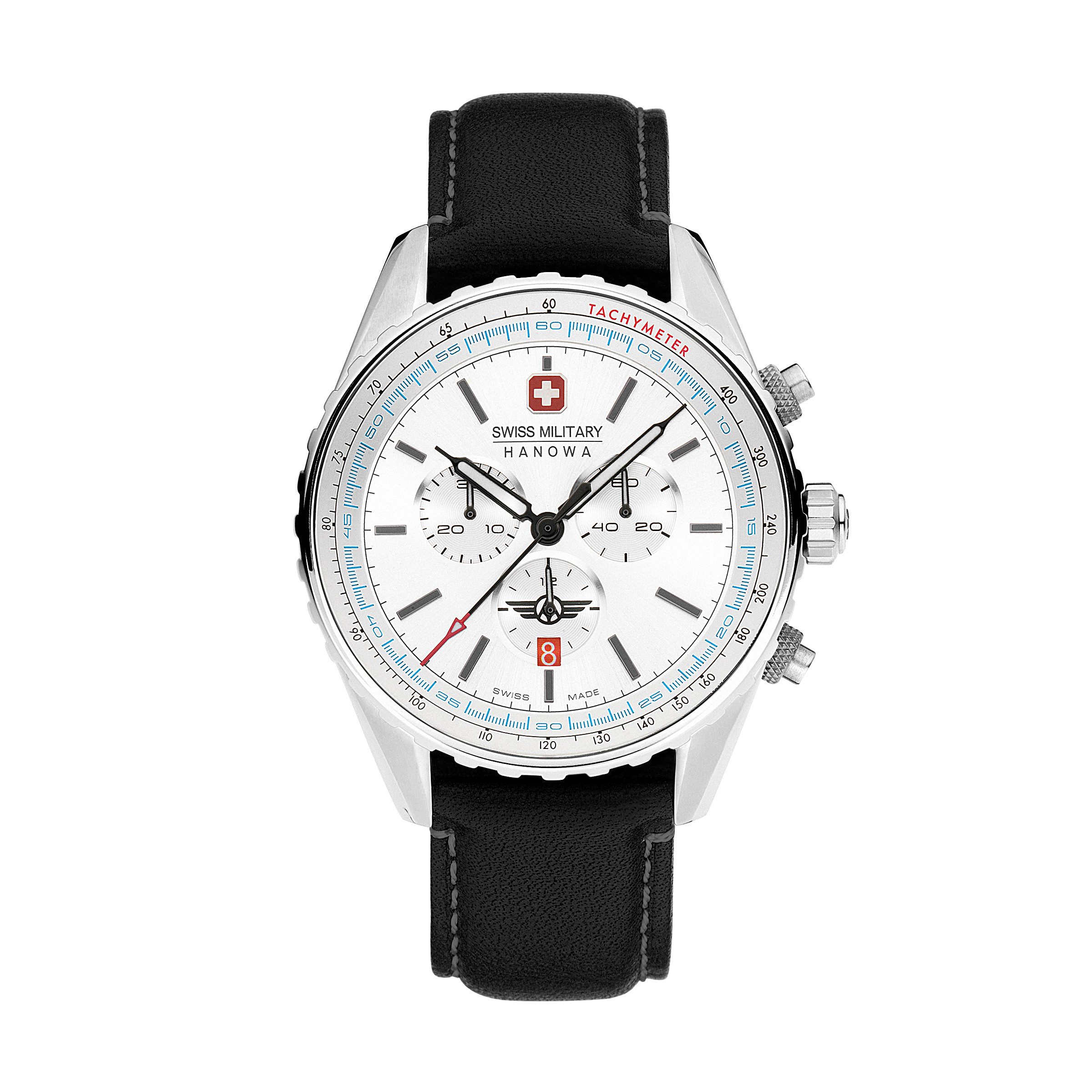 Swiss Military Hanowa Quarzuhr Quarzuhr Herrenuhr 44 Quarz Herren