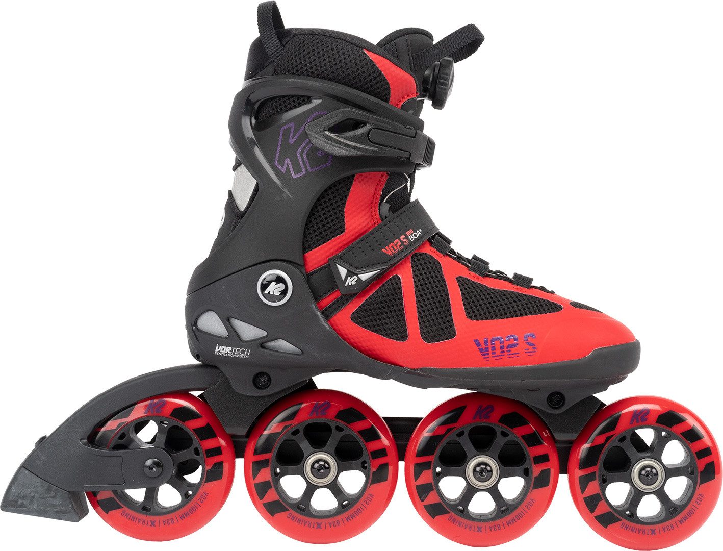 K2 Inlineskates K2 VO2 S 100 BOA Inline Skate red