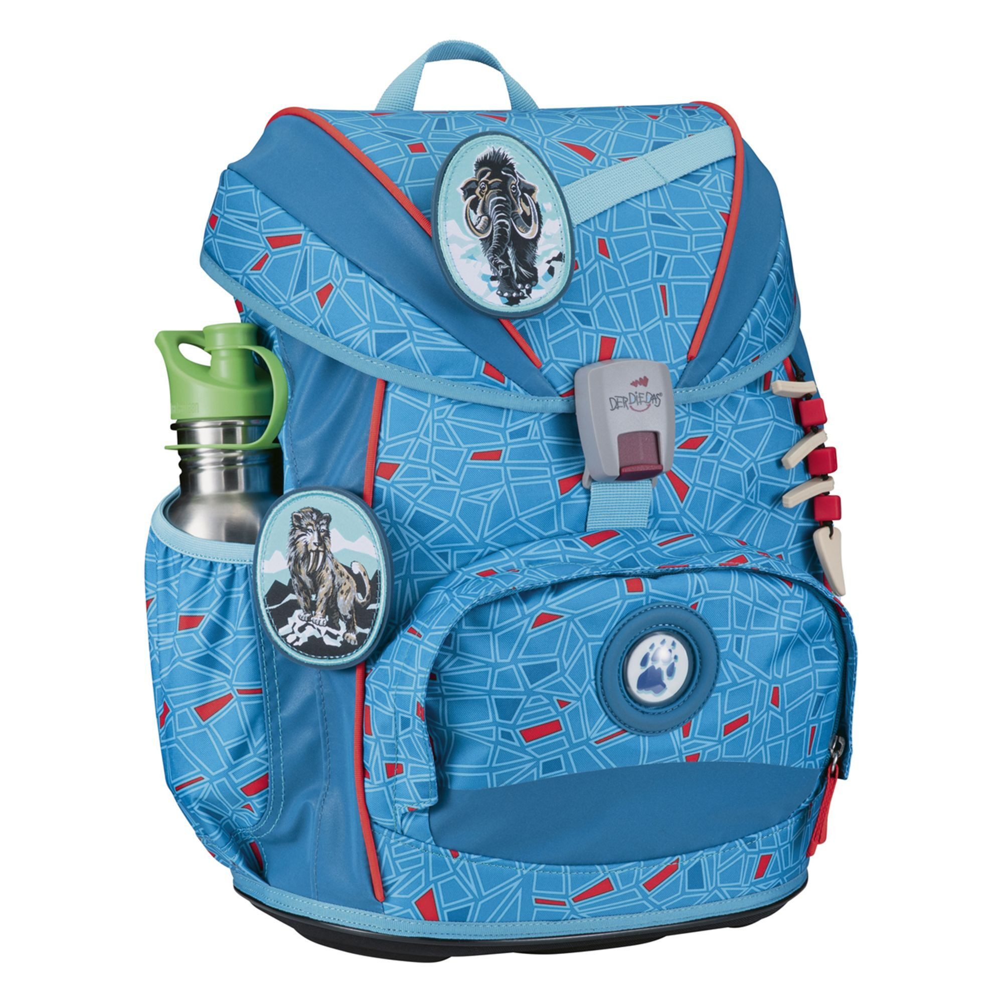 DerDieDas® Schulranzen ErgoFlex Light (5-tlg), Polyester