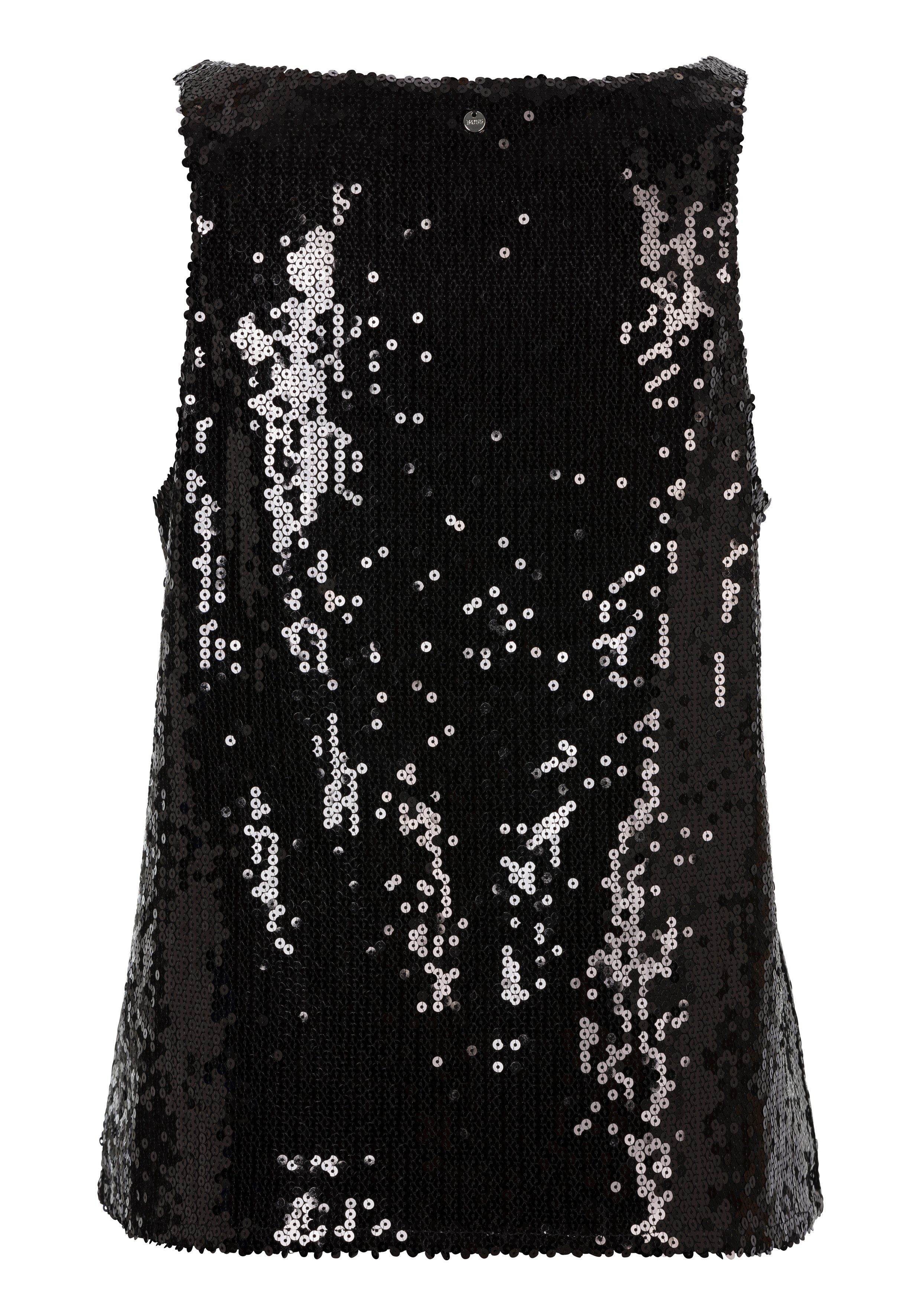 BOSS ORANGE Klassische Bluse Illettes Premium Damenmode mit Pailletten günstig online kaufen