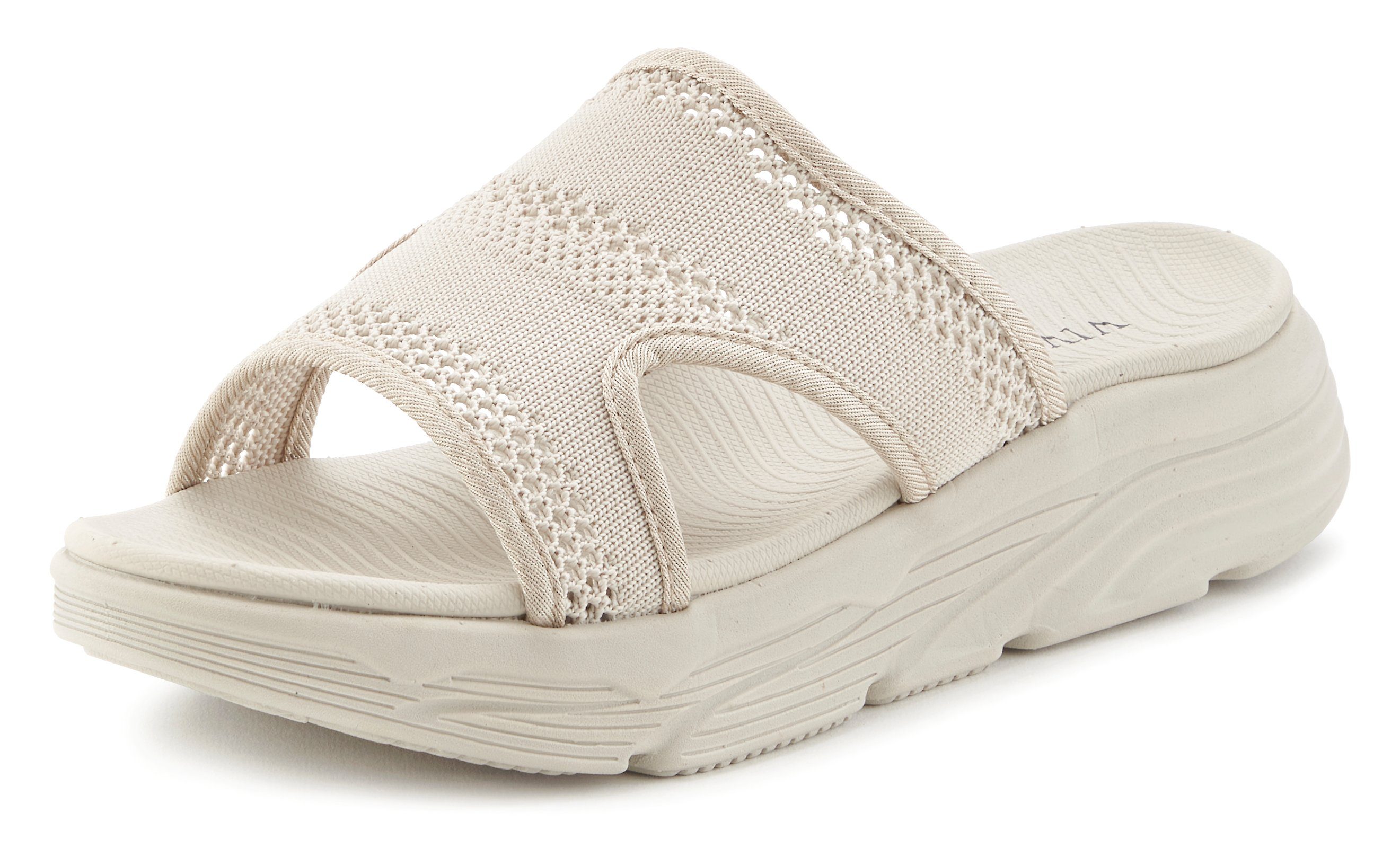 Vivance Sommerschuh, offener Schuh, Sandale, Mule, Pantolette mit modischer Chunky-Sohle VEGAN