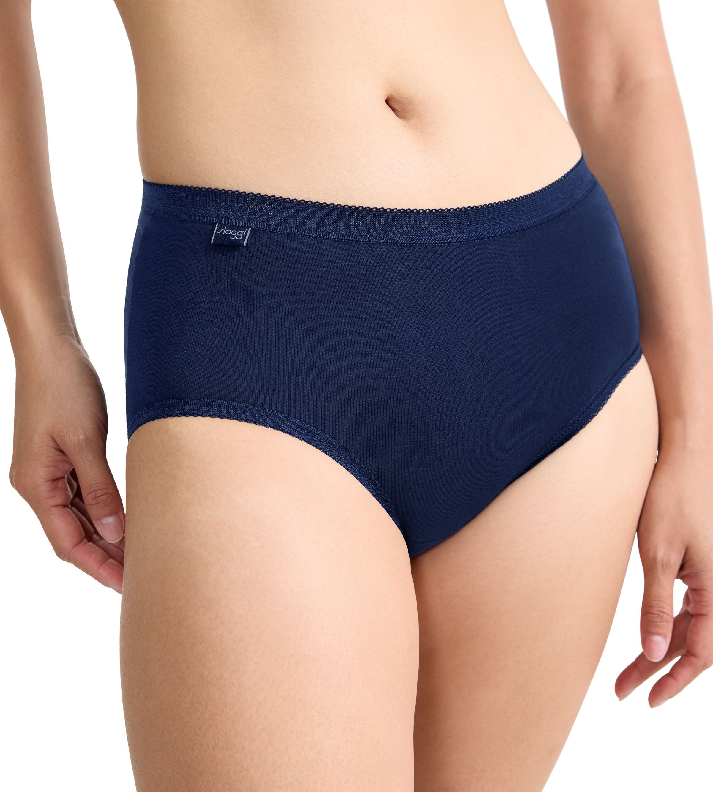 sloggi Midislip Basic+ (4er Pack) weiche Nähte, bequem, feminin