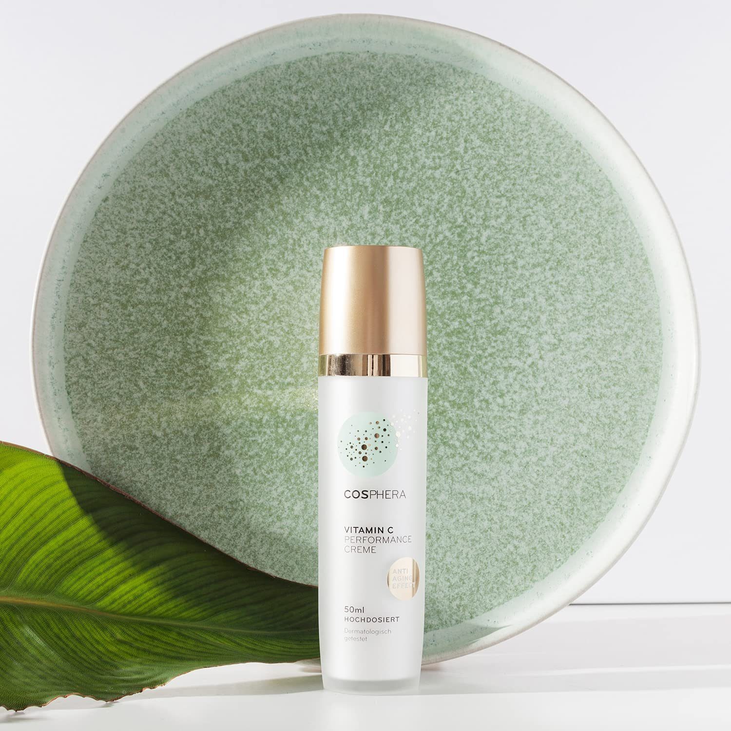 Cosphera Gesichtspflege Cosphera® - Vitamin C Performance Creme 50 ml - mit Hyaluronsäure, 1-tlg.