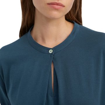 Marc O'Polo Nachthemd Sleepshirt mit zart schimmerndem Perlmuttknopf