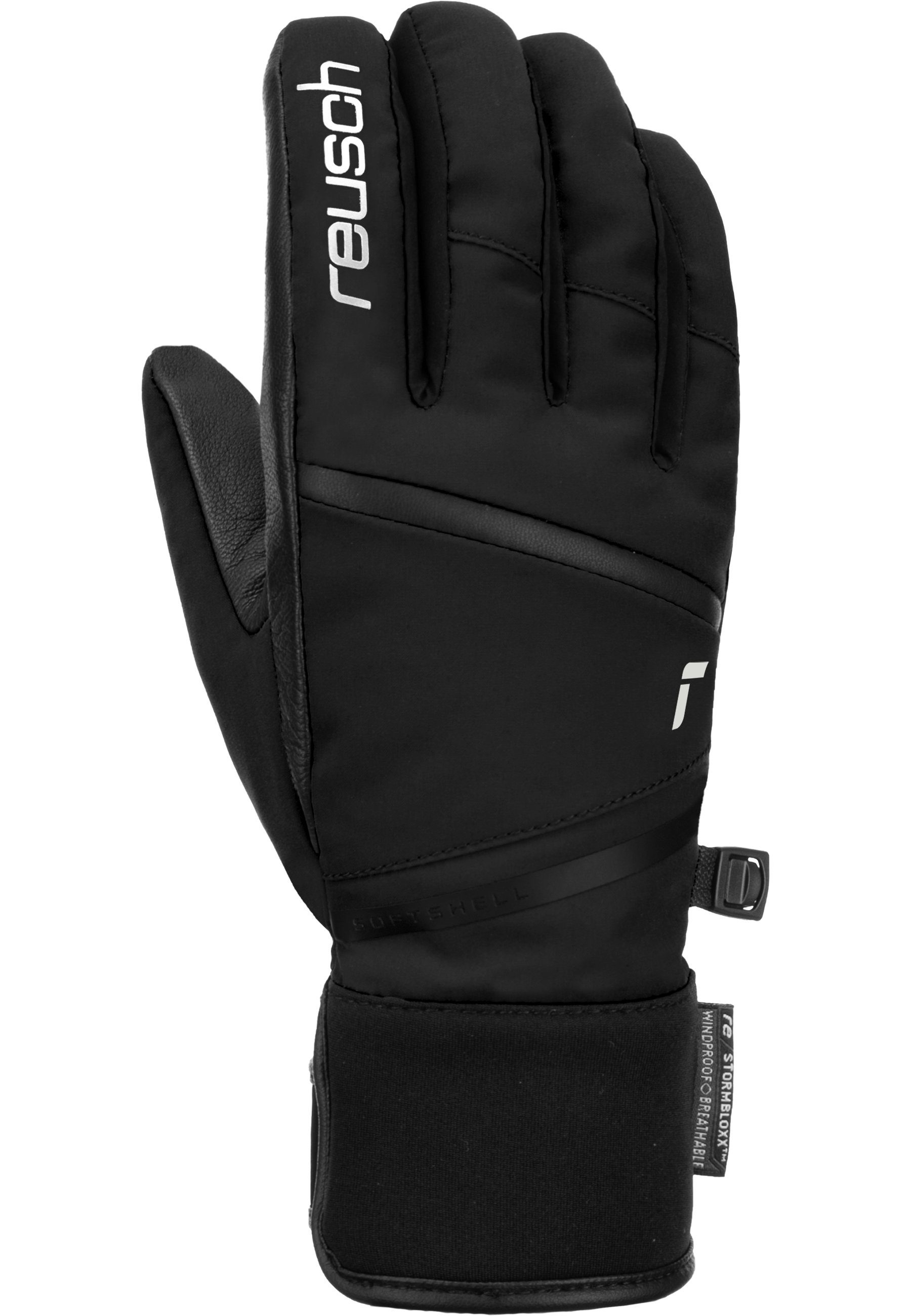 Reusch Skihandschuhe STORMBLOXX™ Material schwarz wasserdichtem und aus Tessa atmungsaktivem